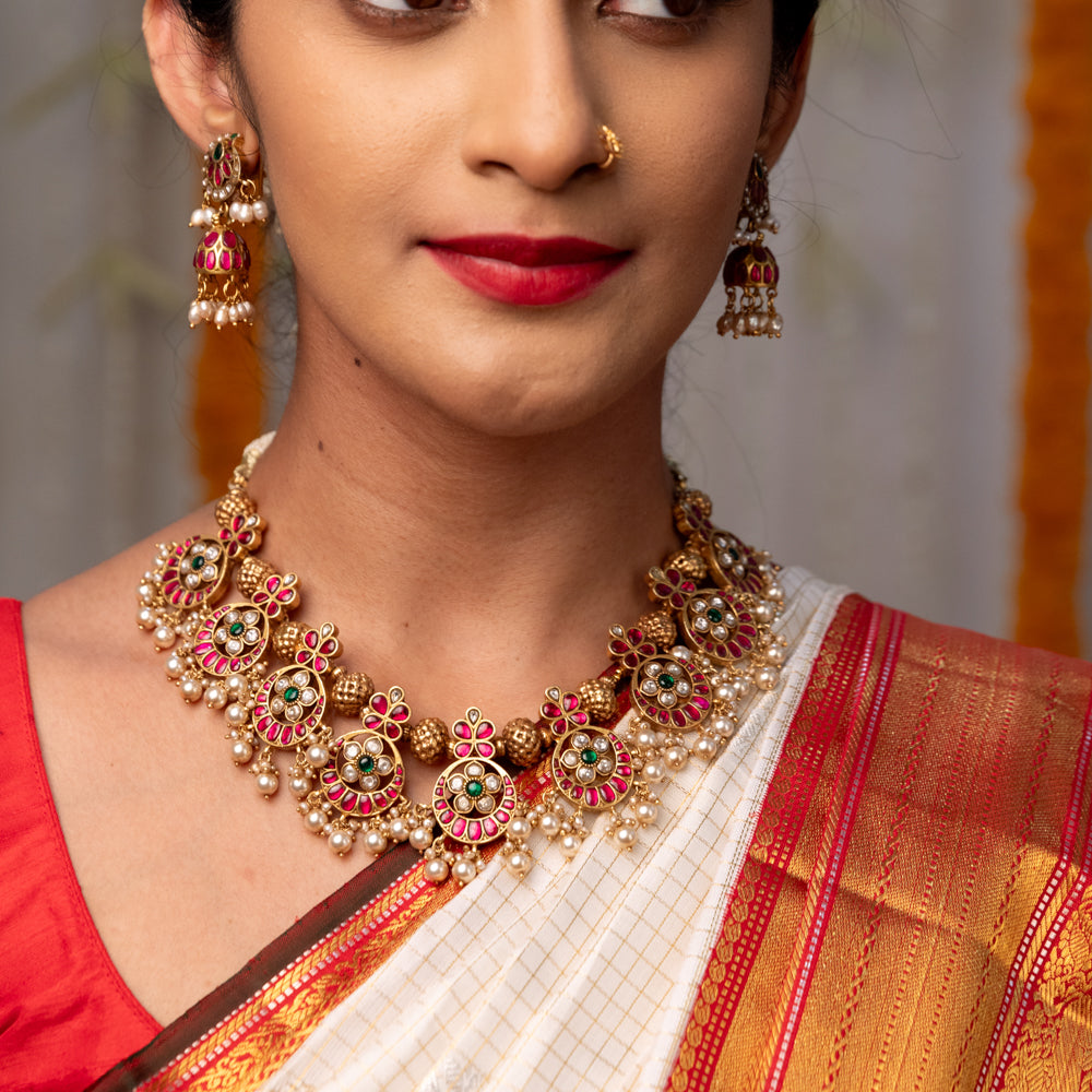 Ranga Kundan Necklace