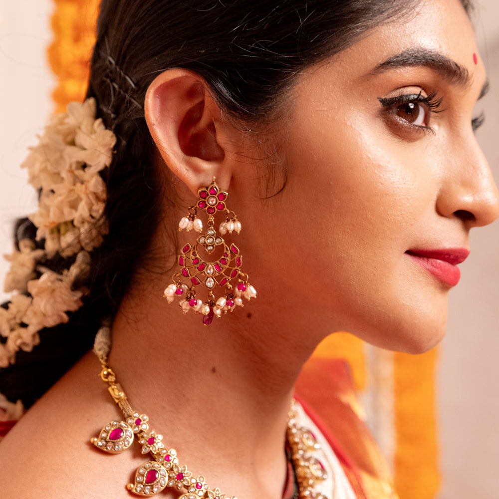 Rekha Kundan Earring