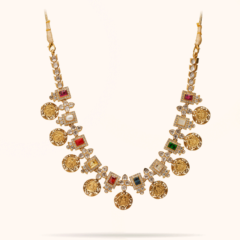 Rema Navratna Necklace