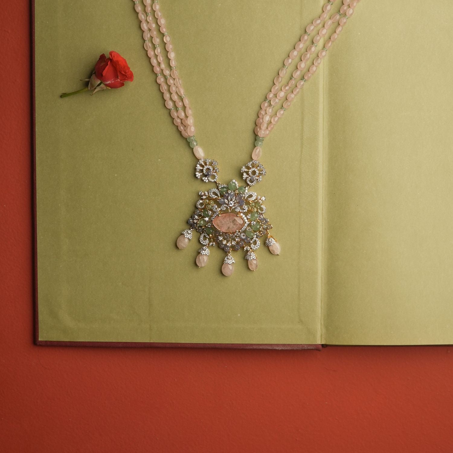 Nadia necklace, 925 silver