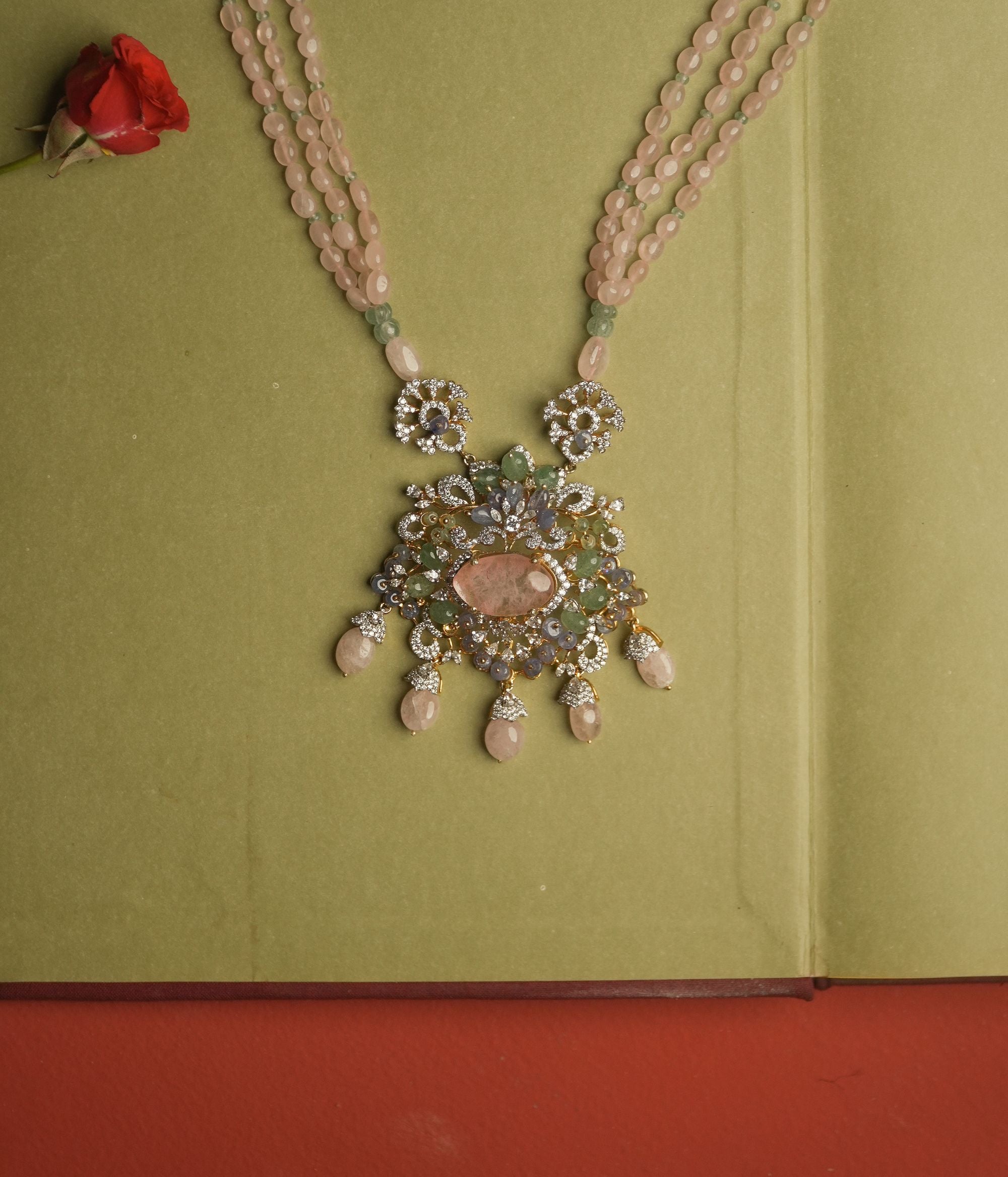 Nadia necklace, 925 silver