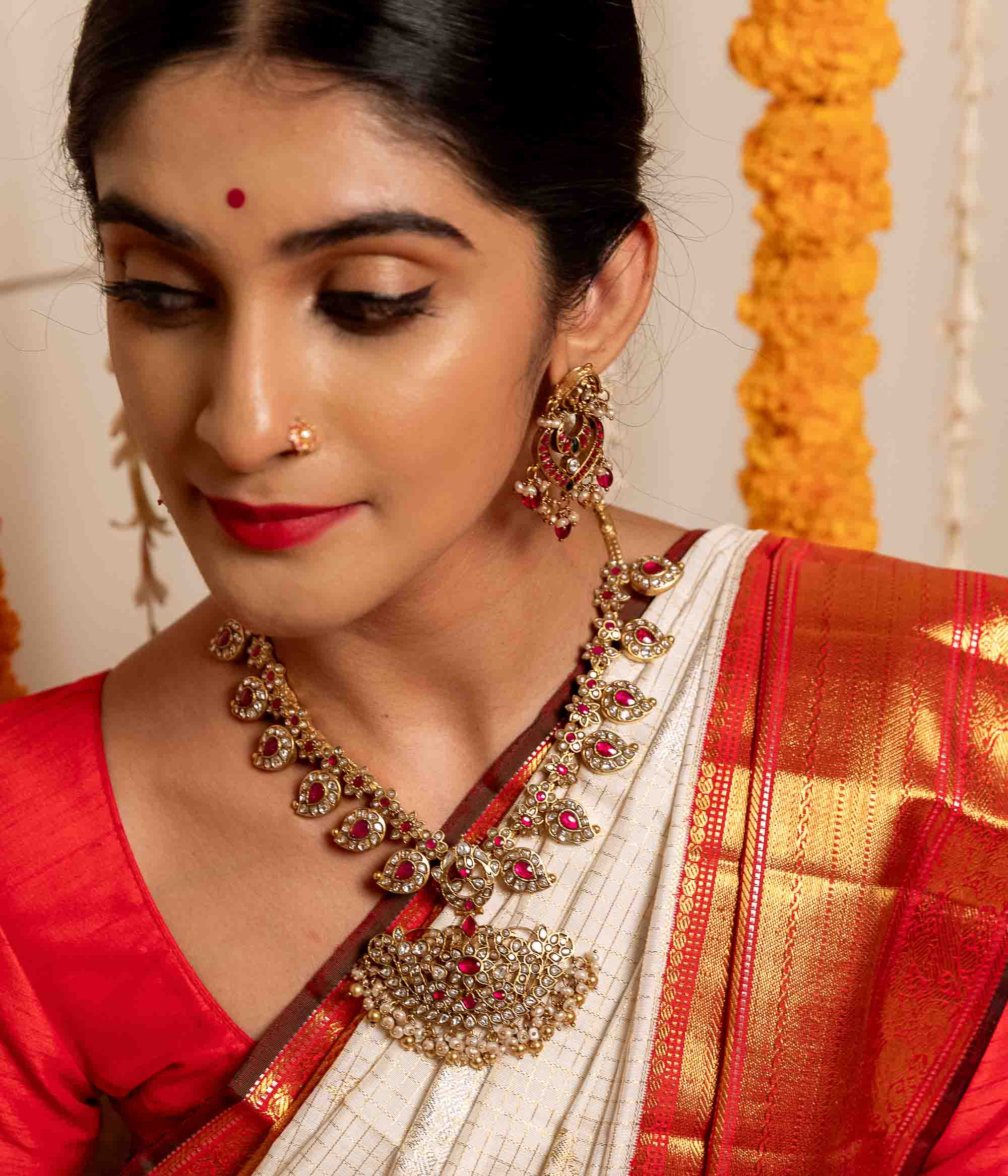 Sagaraa Kundan Necklace