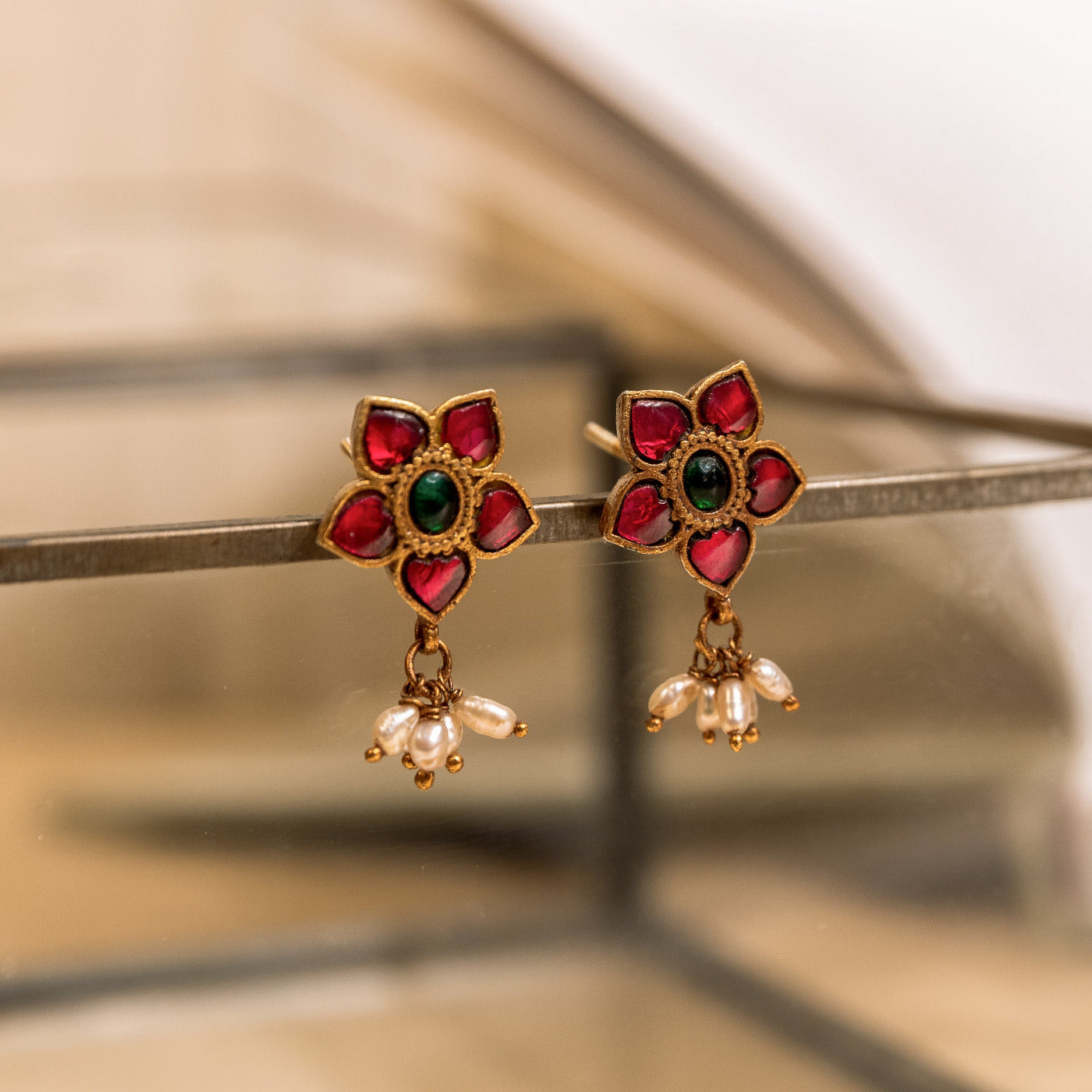 Samira Kundan Earrings