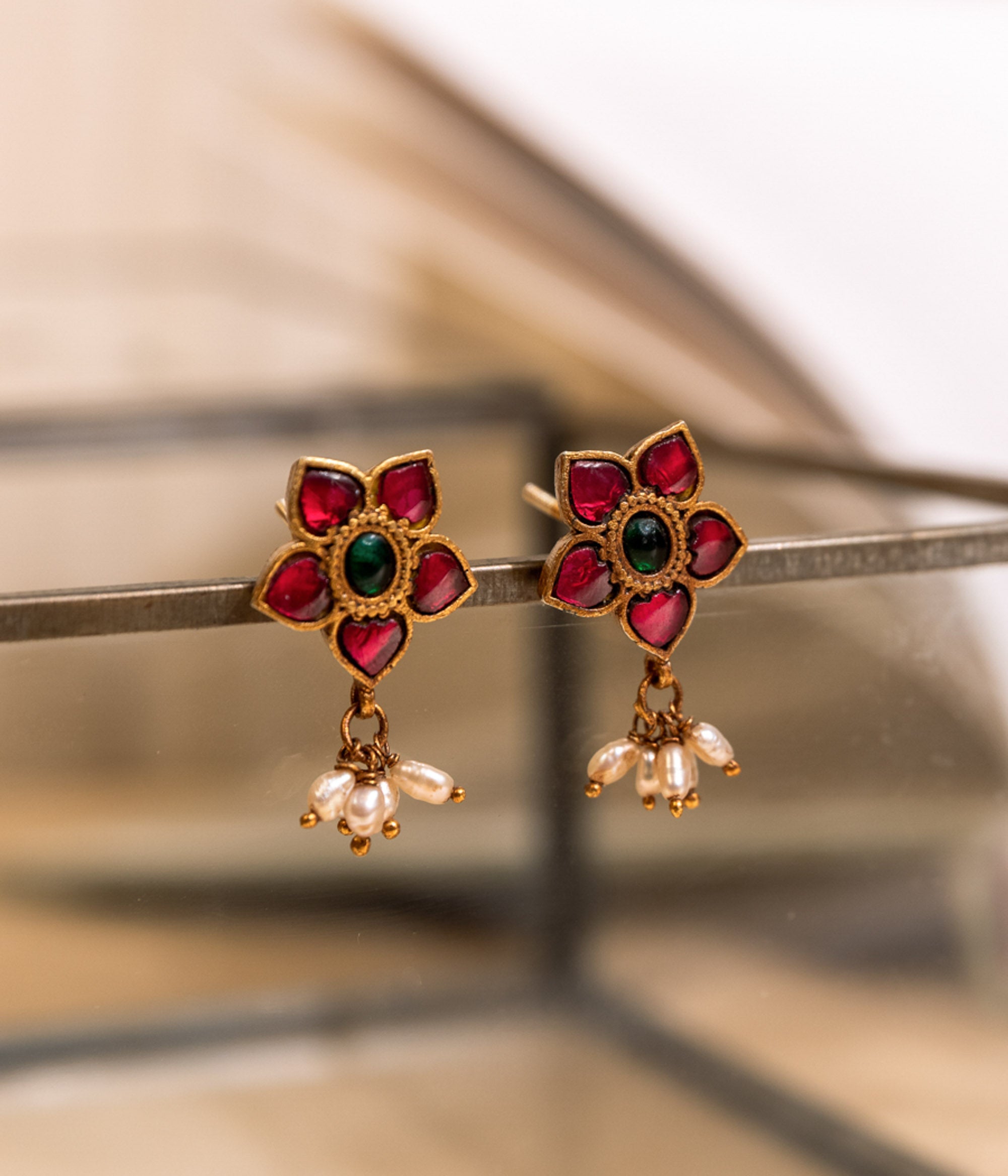 Samira Kundan Earrings