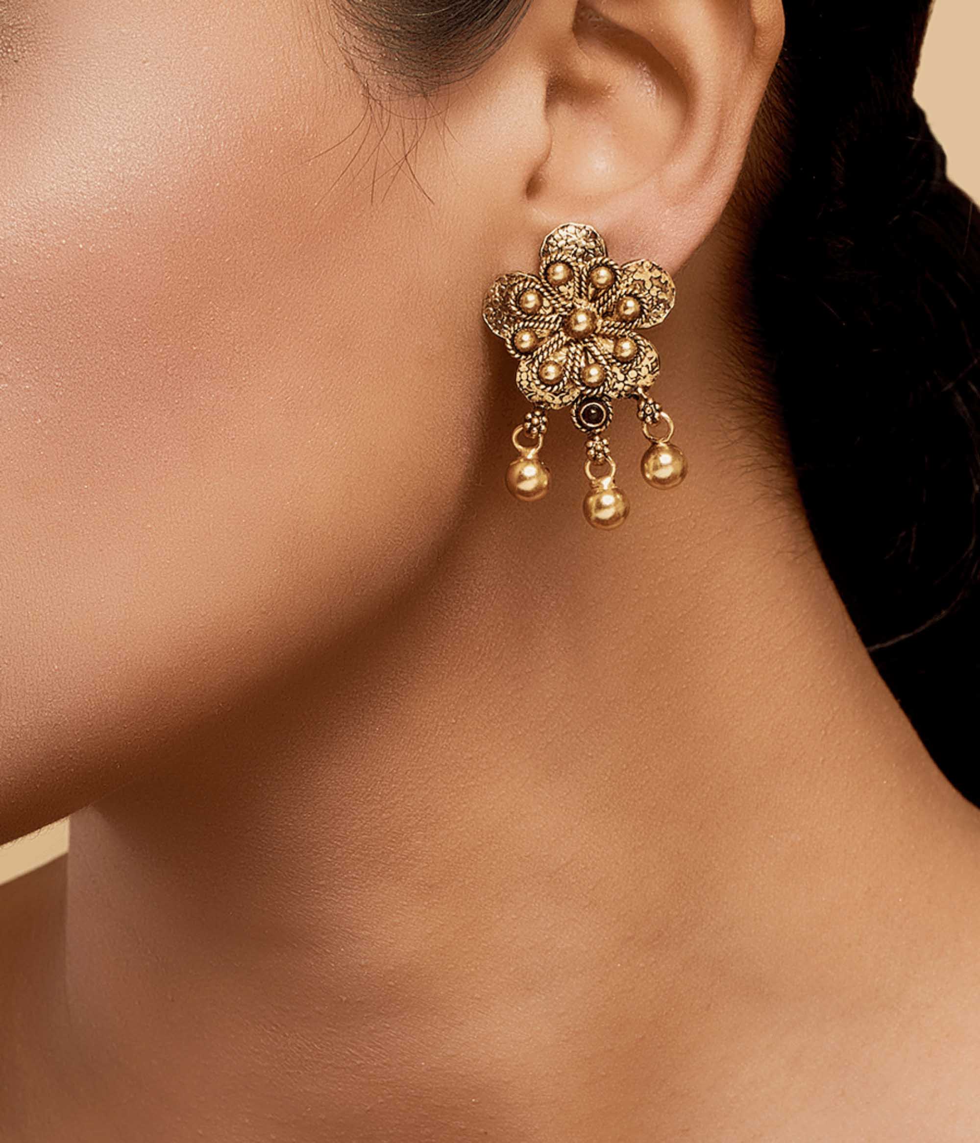 Star Flower Earrings