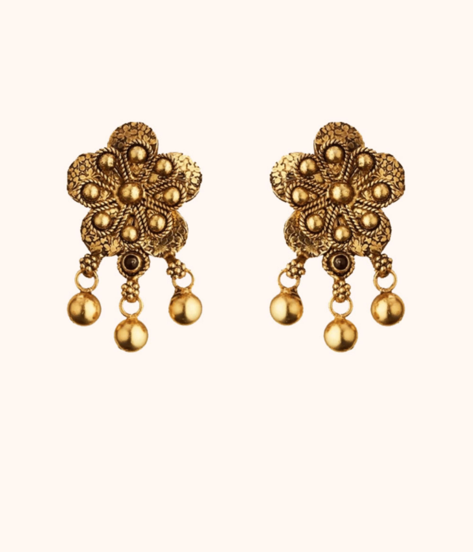 Star Flower Earrings