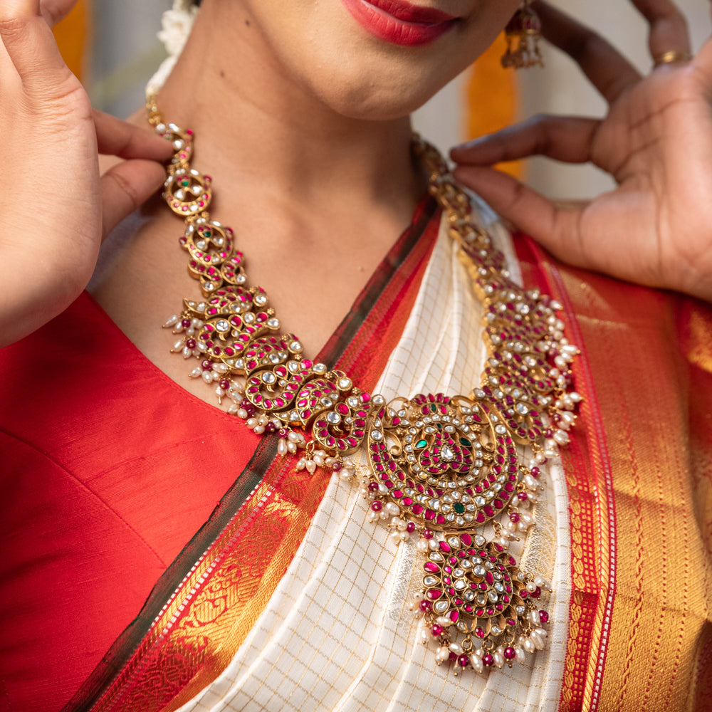 Swaravalli Kundan Pendant