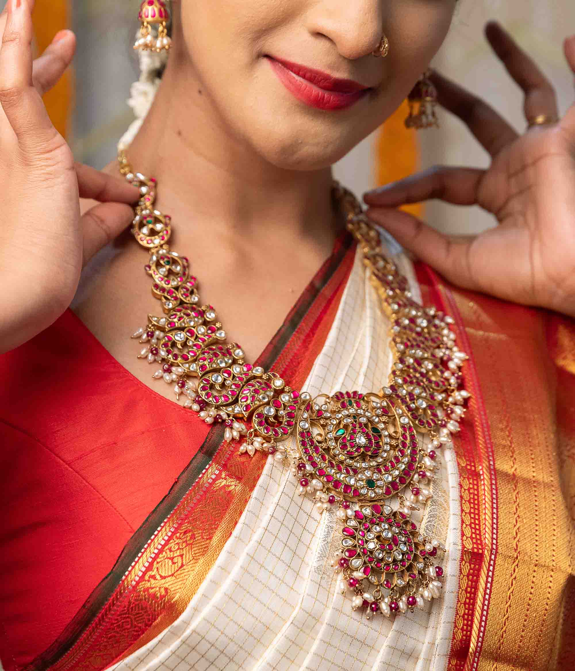 Swaravalli Kundan Pendant