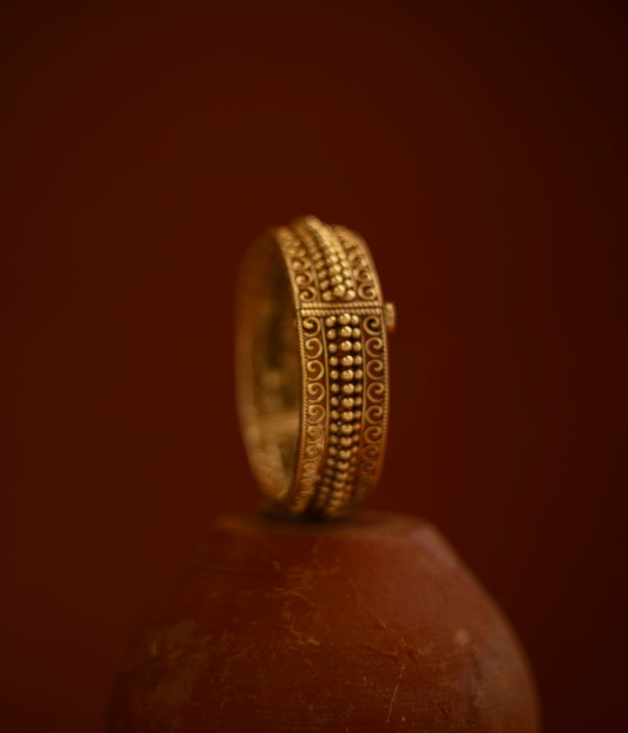 Avery screw-type kada bangle for festive wear