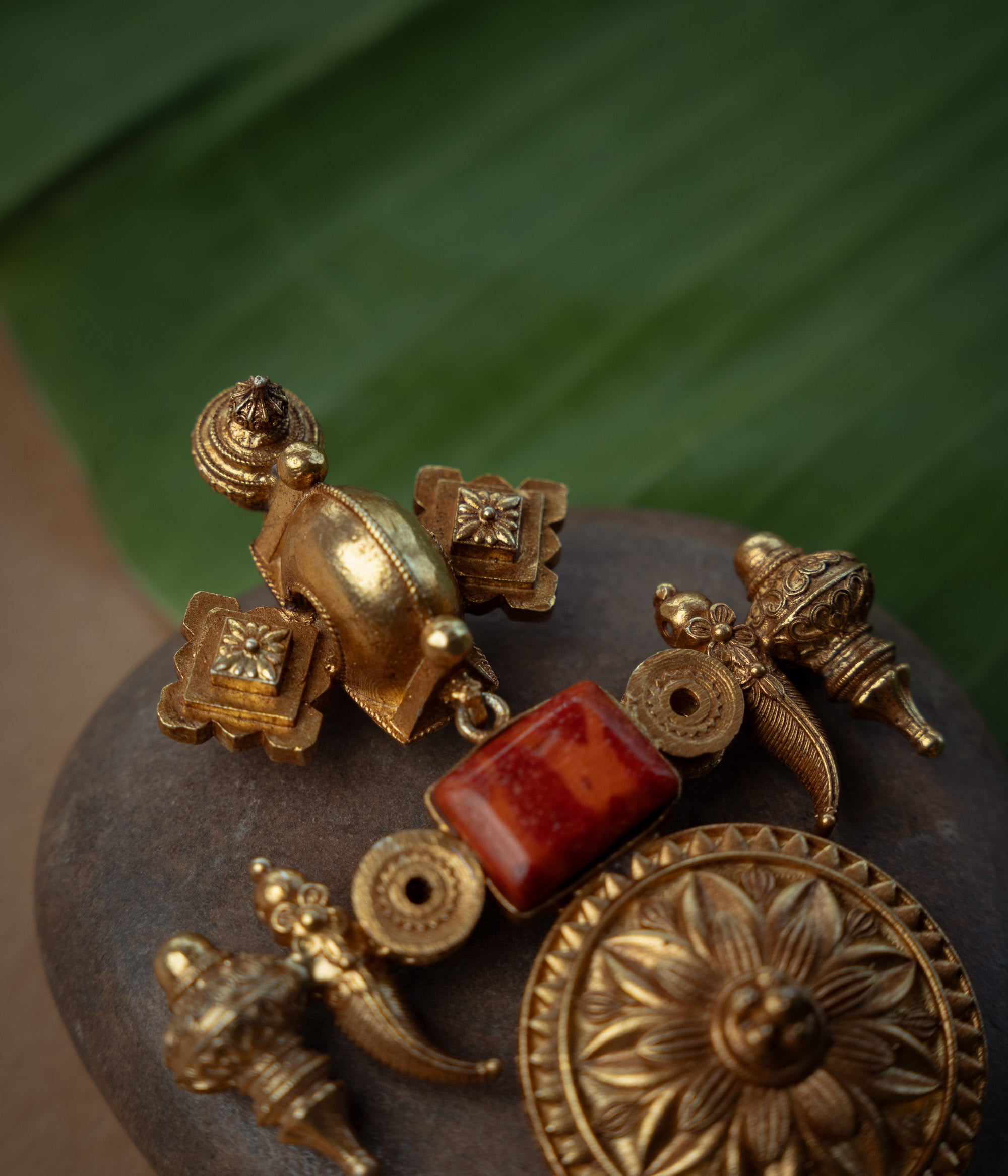 Trible Pendant with nan, themed around Heritage.