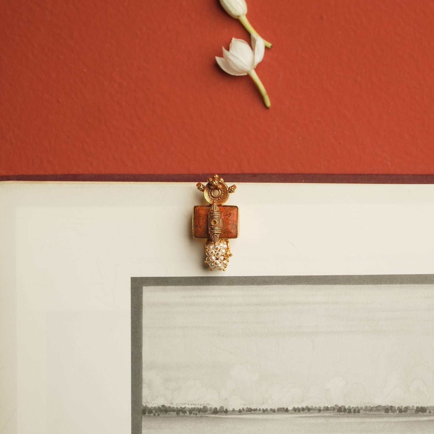 Kumud pendant, 925 silver