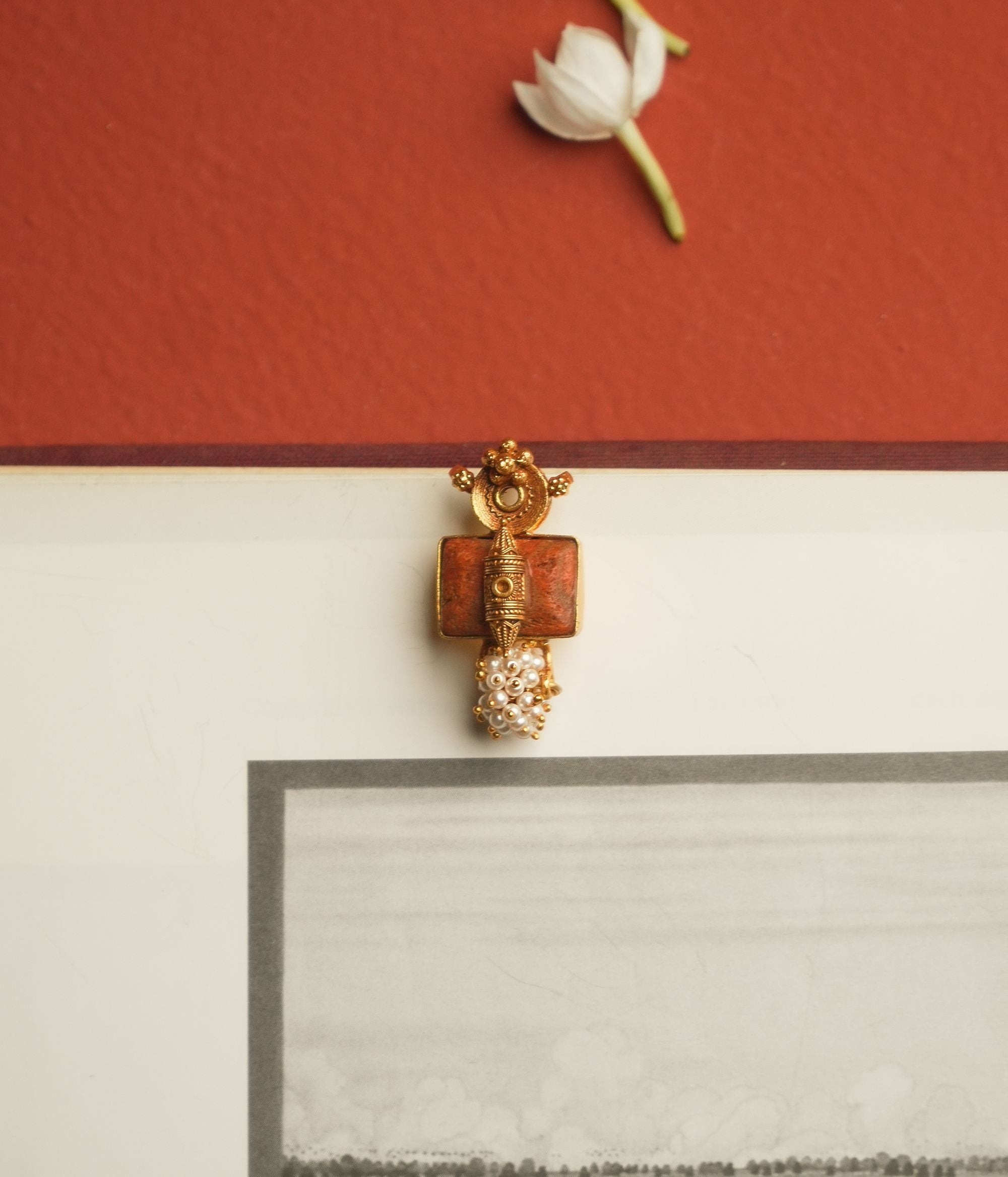 Kumud pendant, 925 silver