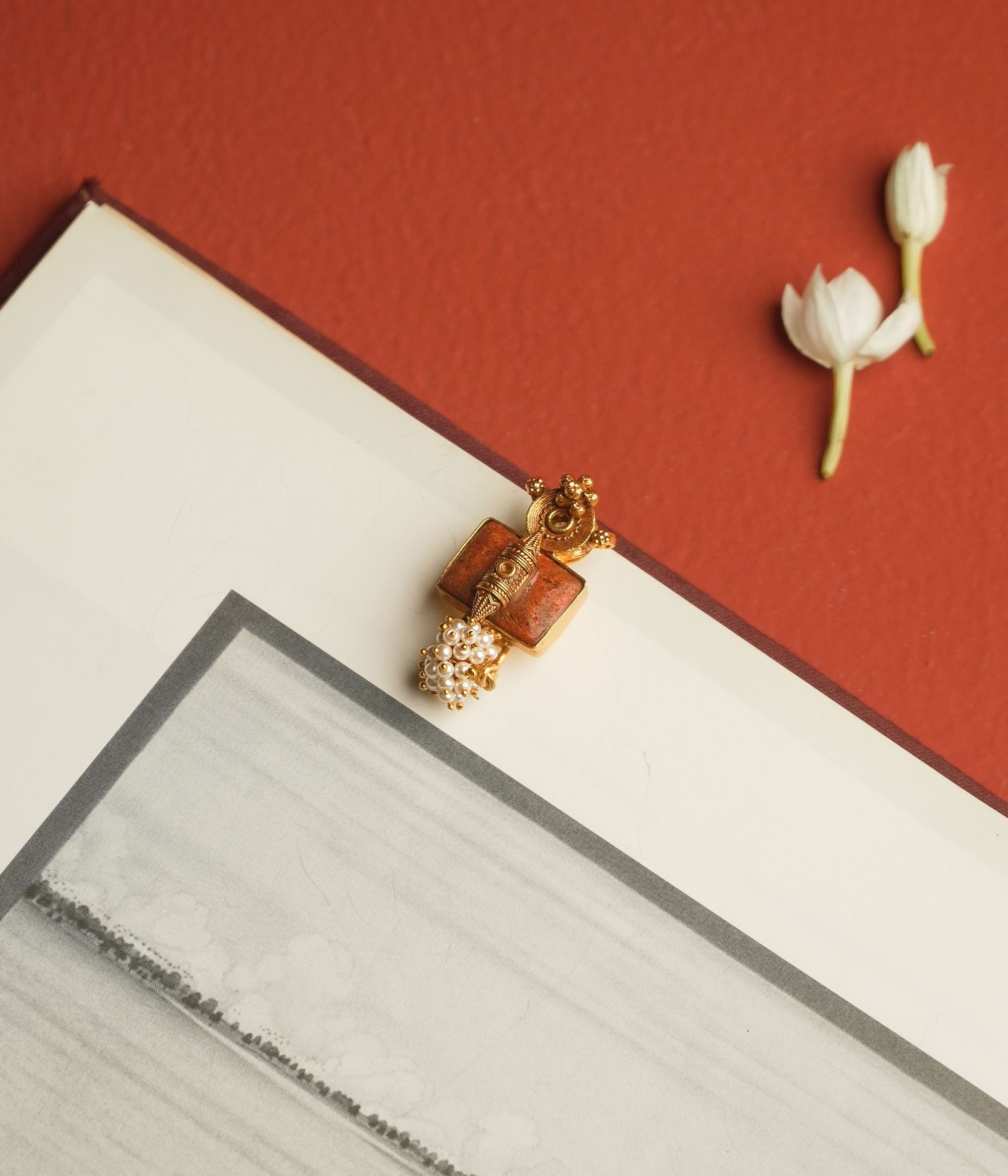 Kumud pendant, 925 silver