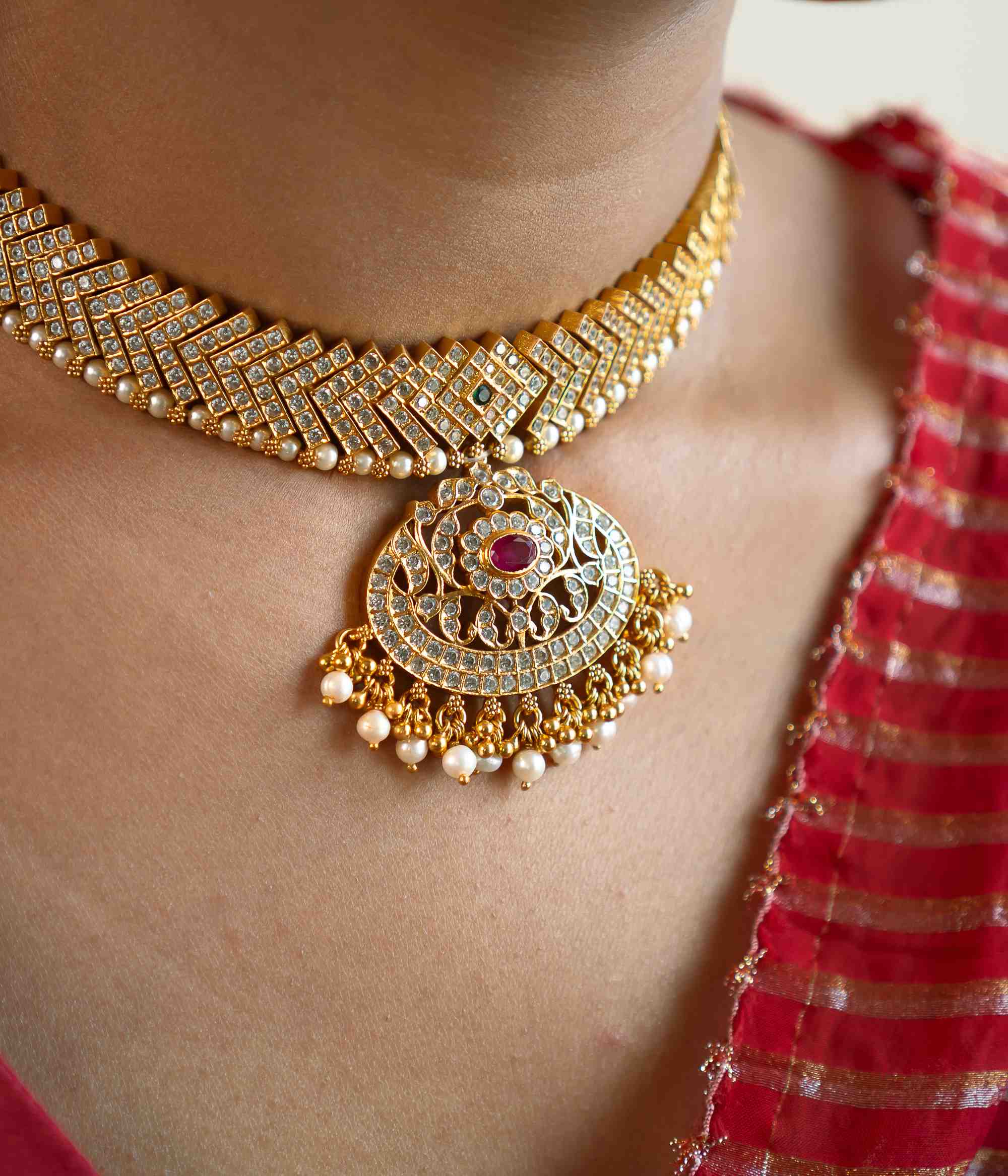 Tanjore Necklace