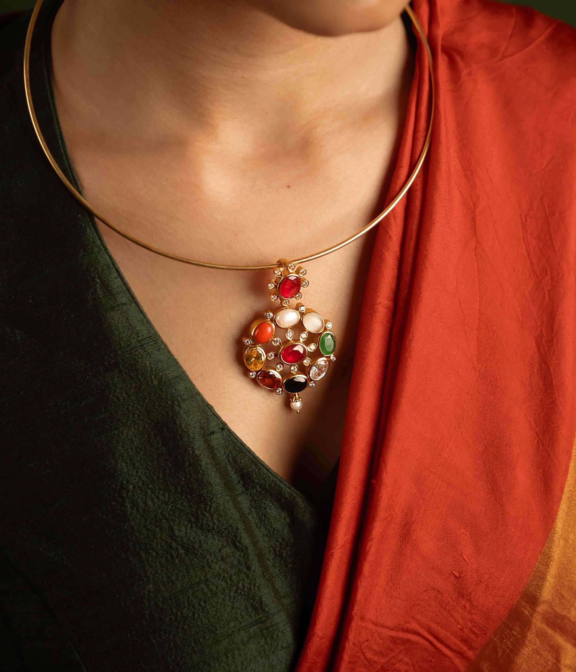 Trina Navaratna Pendant