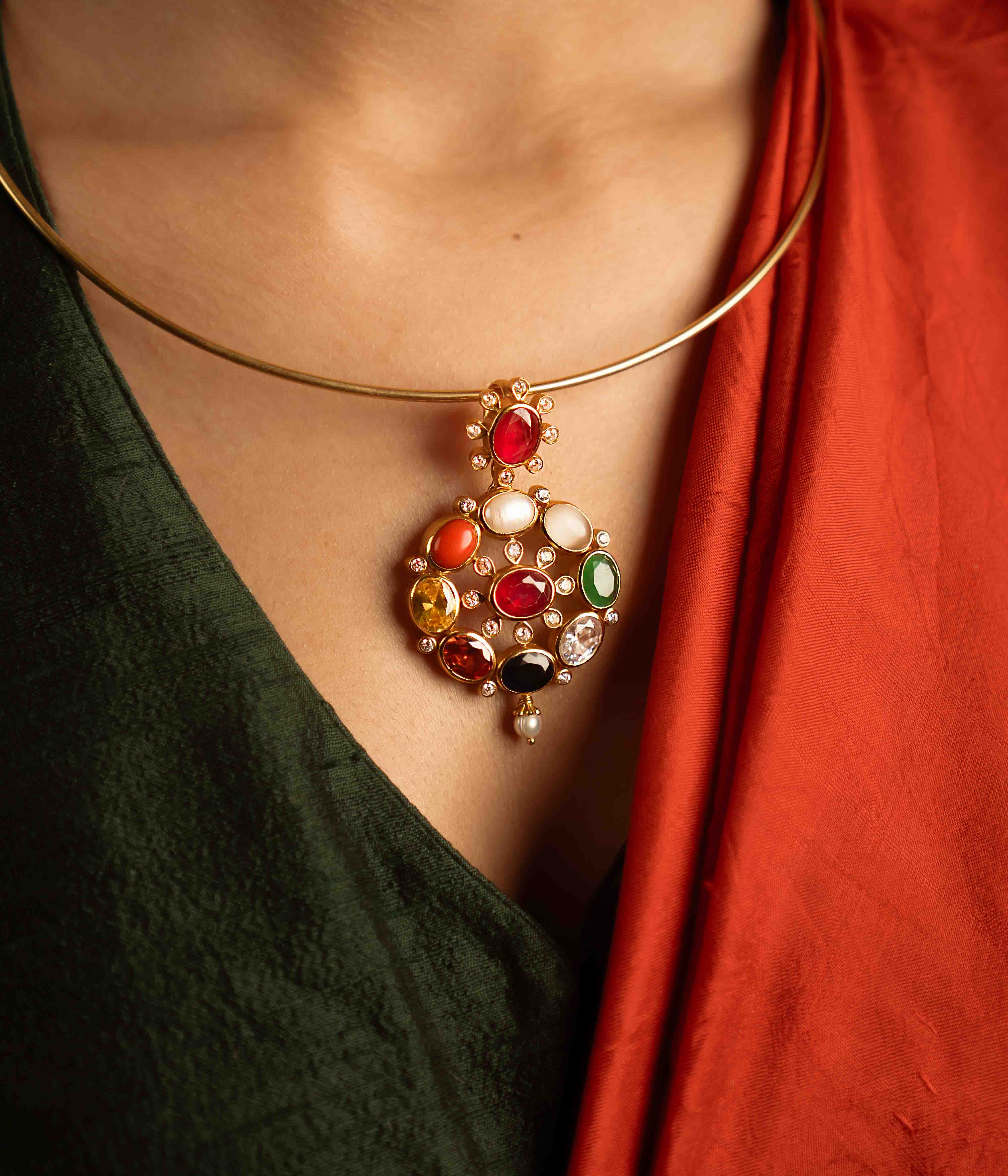 Trina Navaratna Pendant