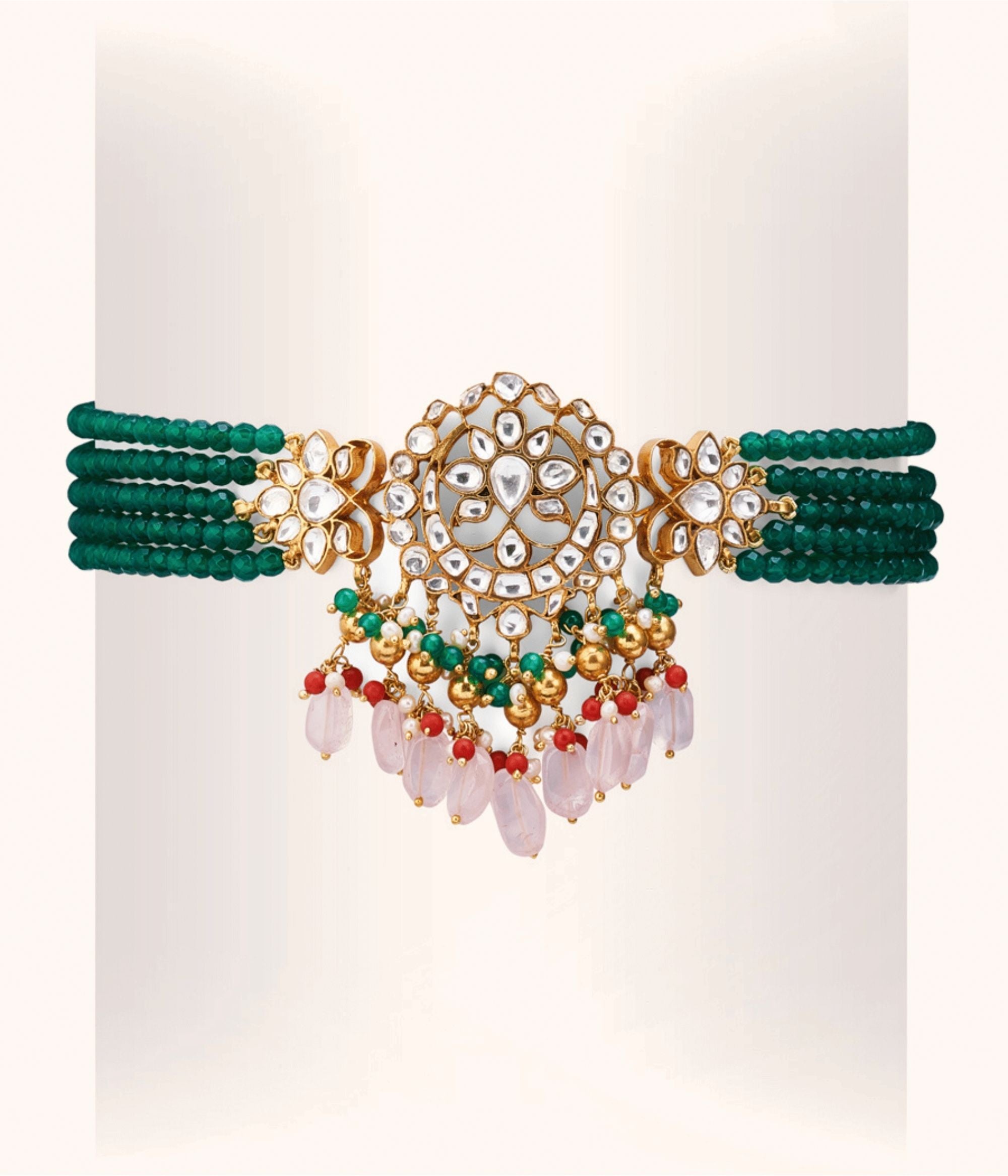 Expressions in Red Choker