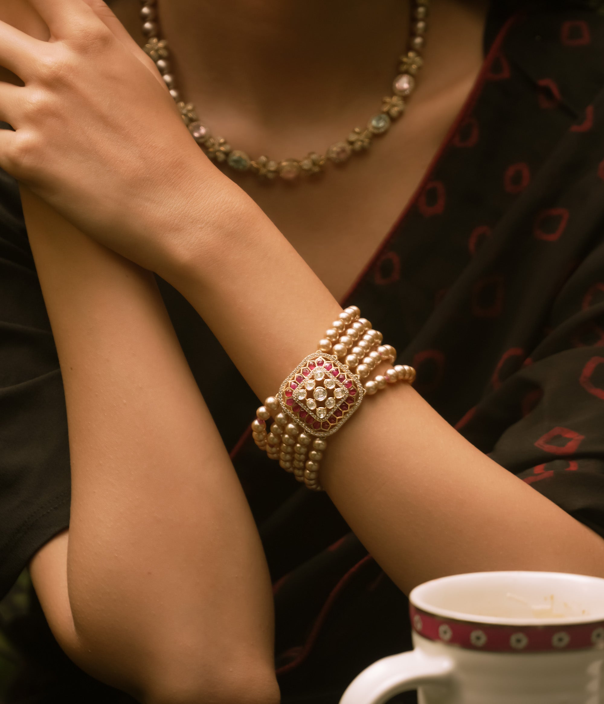 Eulalie Bracelet - fantasy jewelry with elegance and charm, perfect for royal and magical moments.
