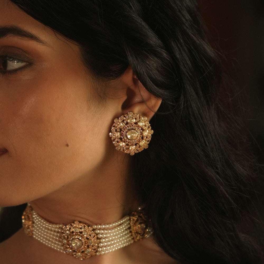 Allona Earrings - fantasy jewelry with elegance and charm, perfect for royal and magical moments.