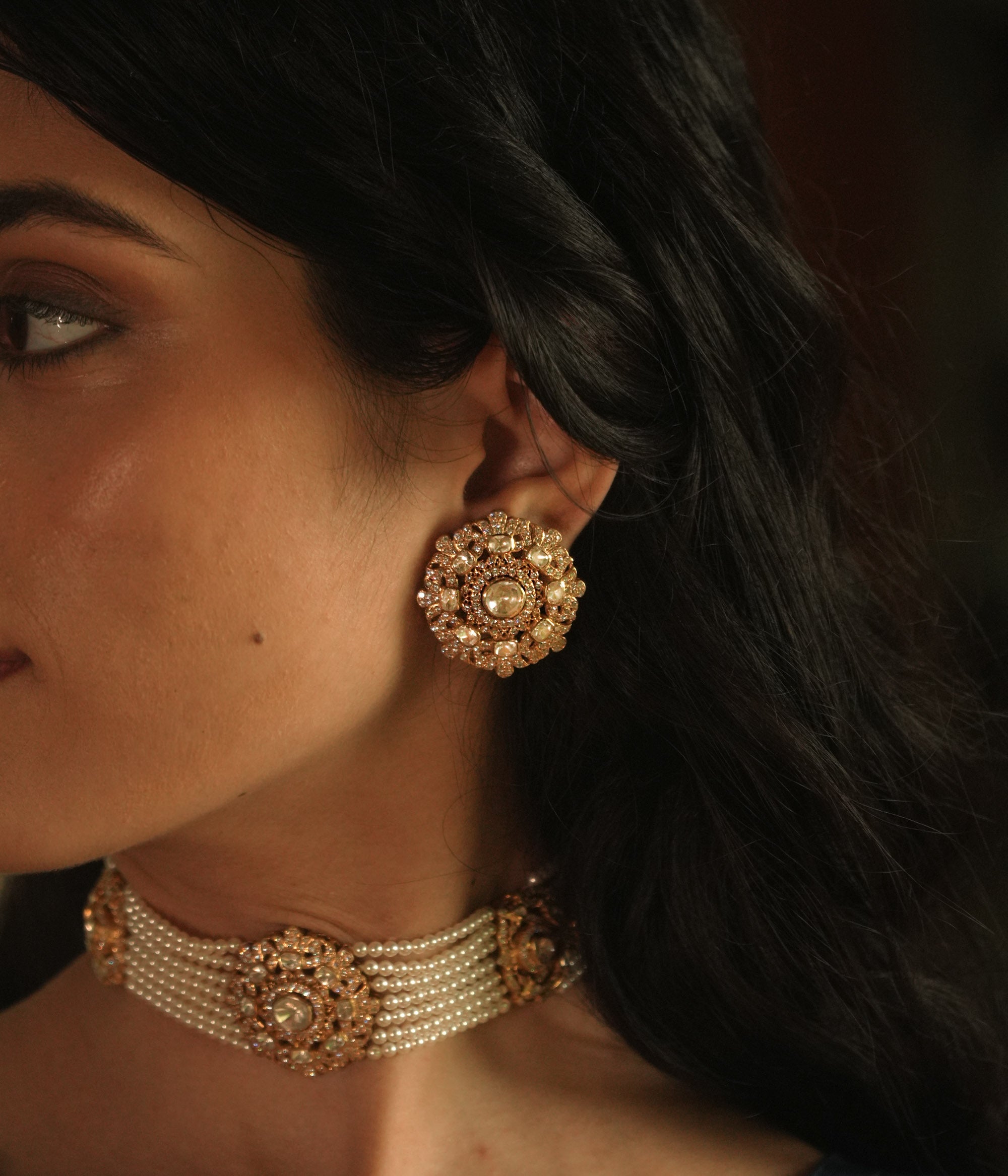 Allona Earrings - fantasy jewelry with elegance and charm, perfect for royal and magical moments.