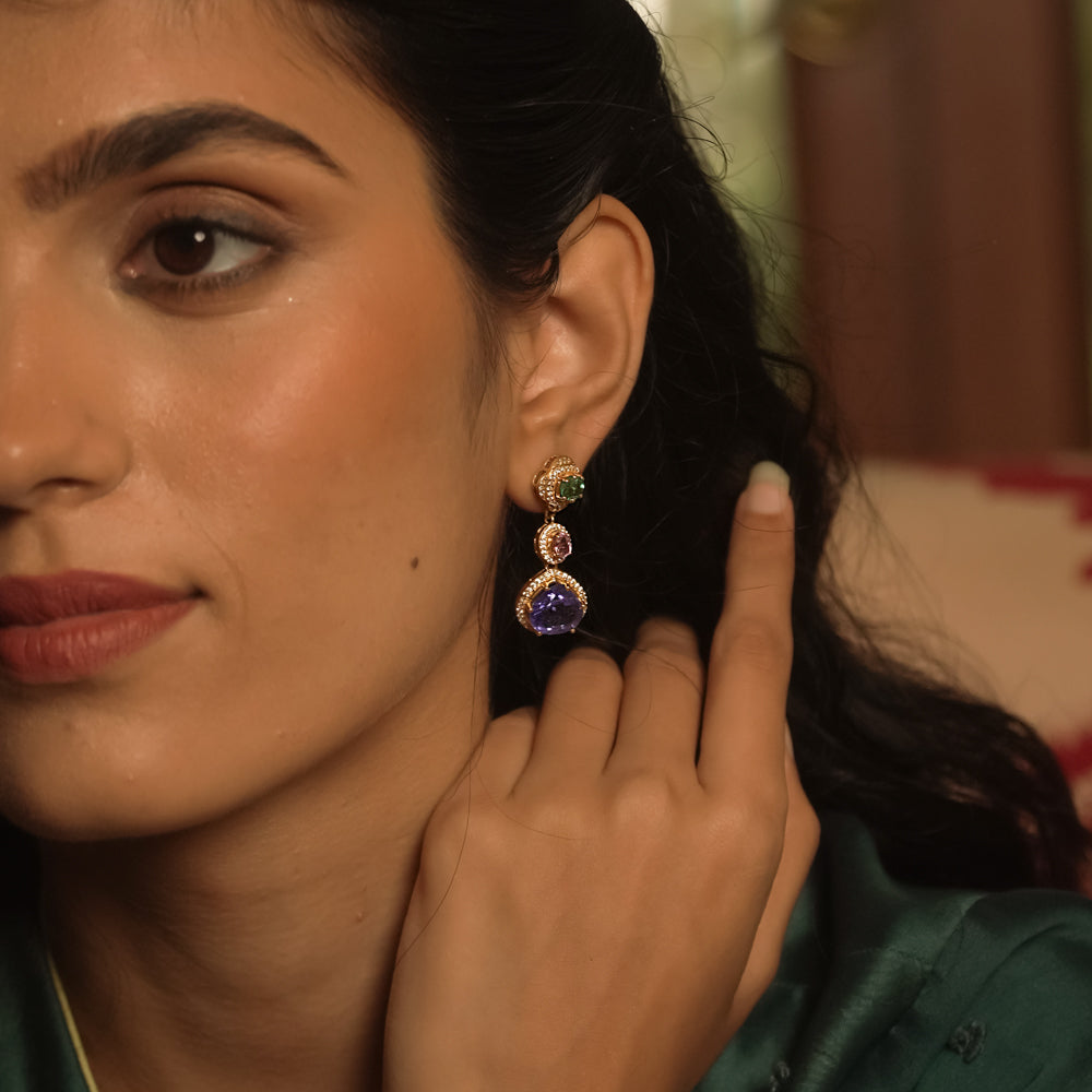 Eliza Earrings - fantasy jewelry with elegance and charm, perfect for royal and magical moments.
