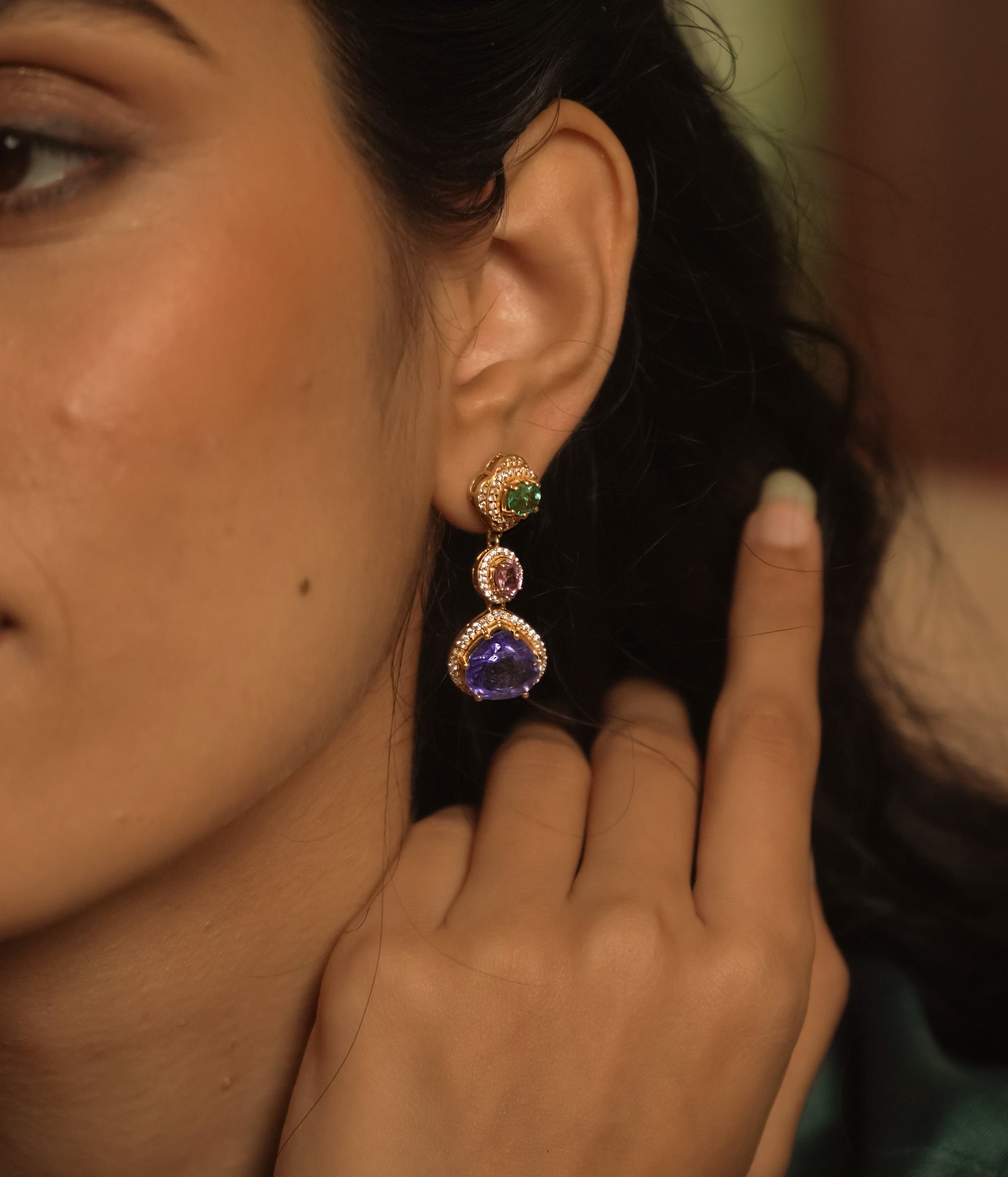 Eliza Earrings - fantasy jewelry with elegance and charm, perfect for royal and magical moments.