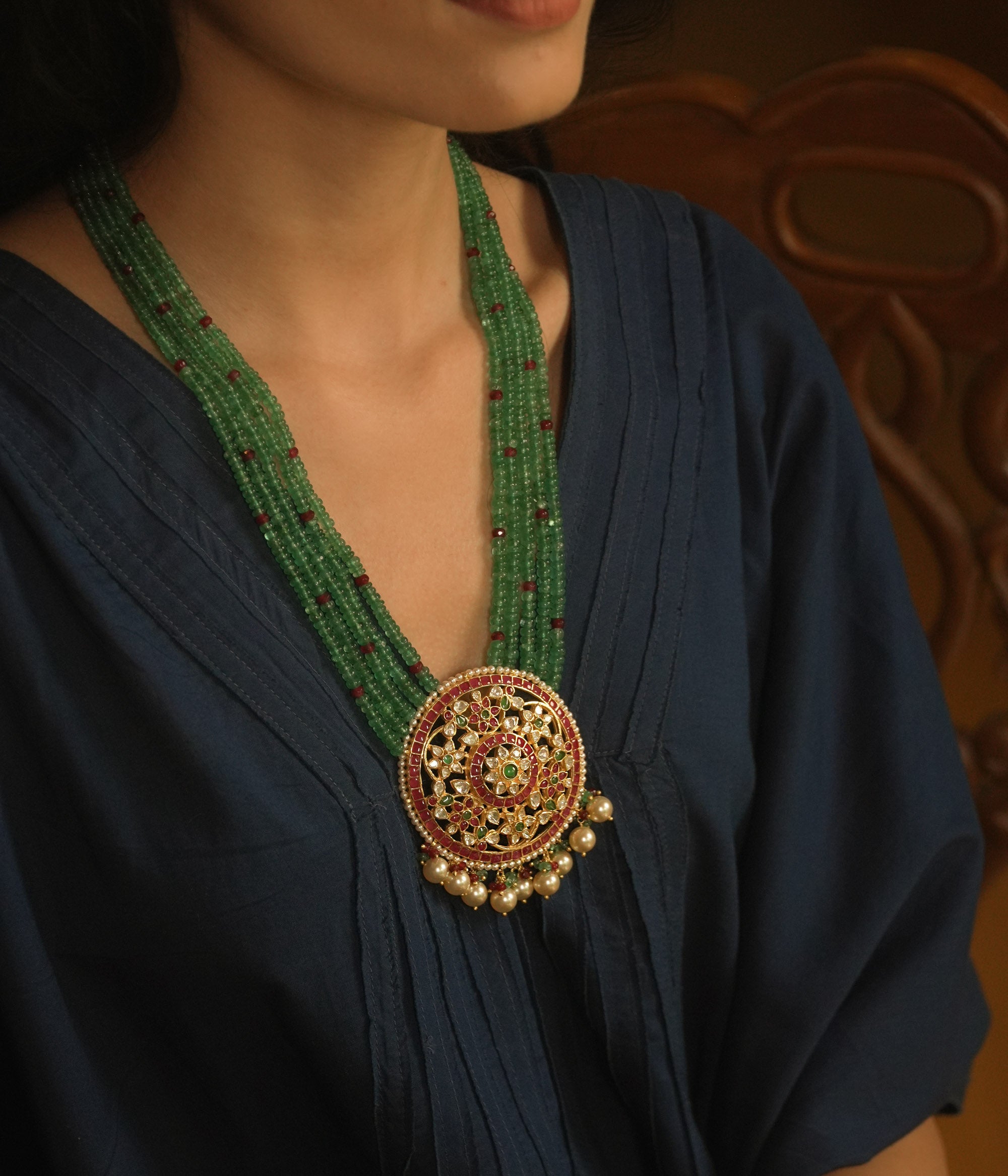Padme Necklace - fantasy jewelry with elegance and charm, perfect for royal and magical moments.