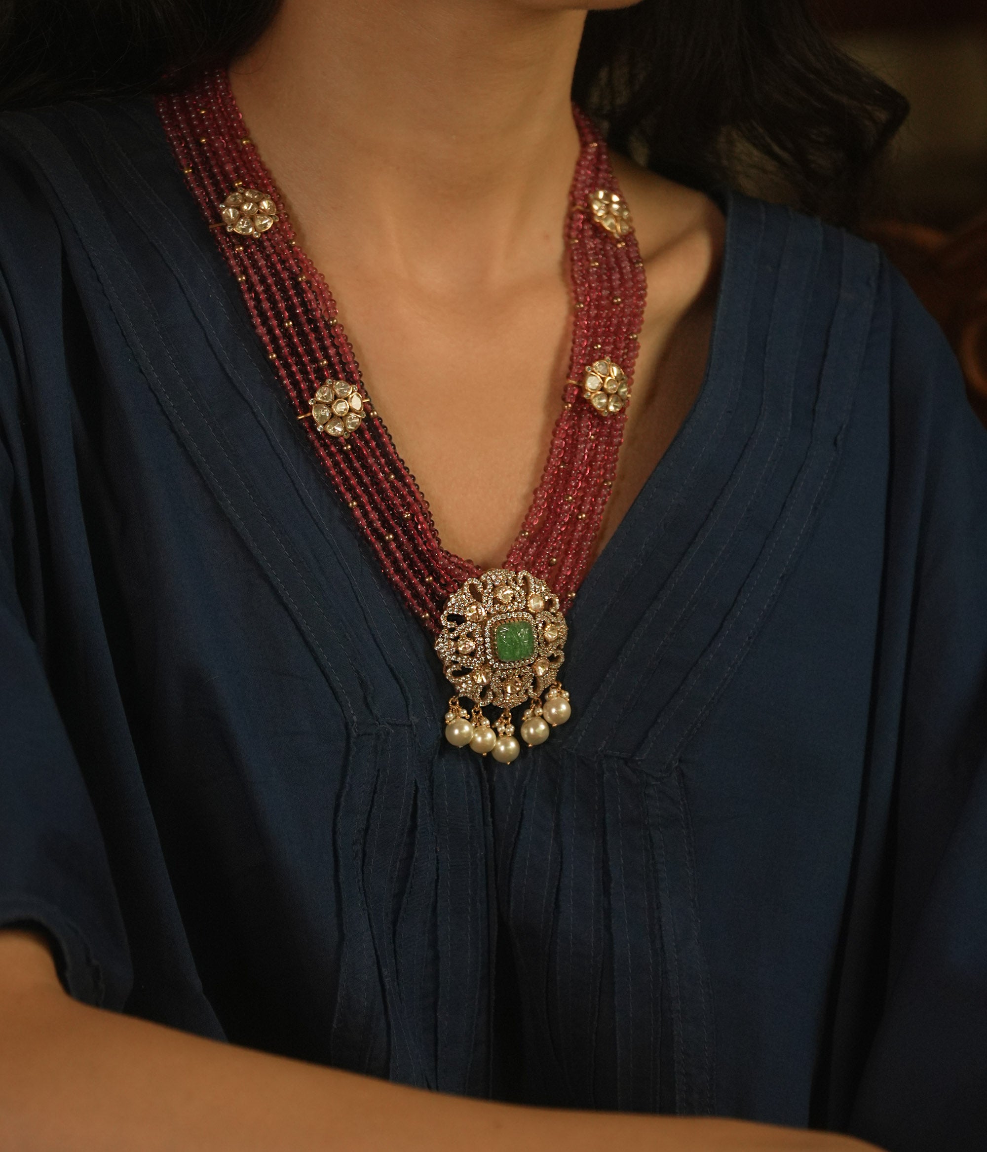 Cally Necklace - fantasy jewelry with elegance and charm, perfect for royal and magical moments.