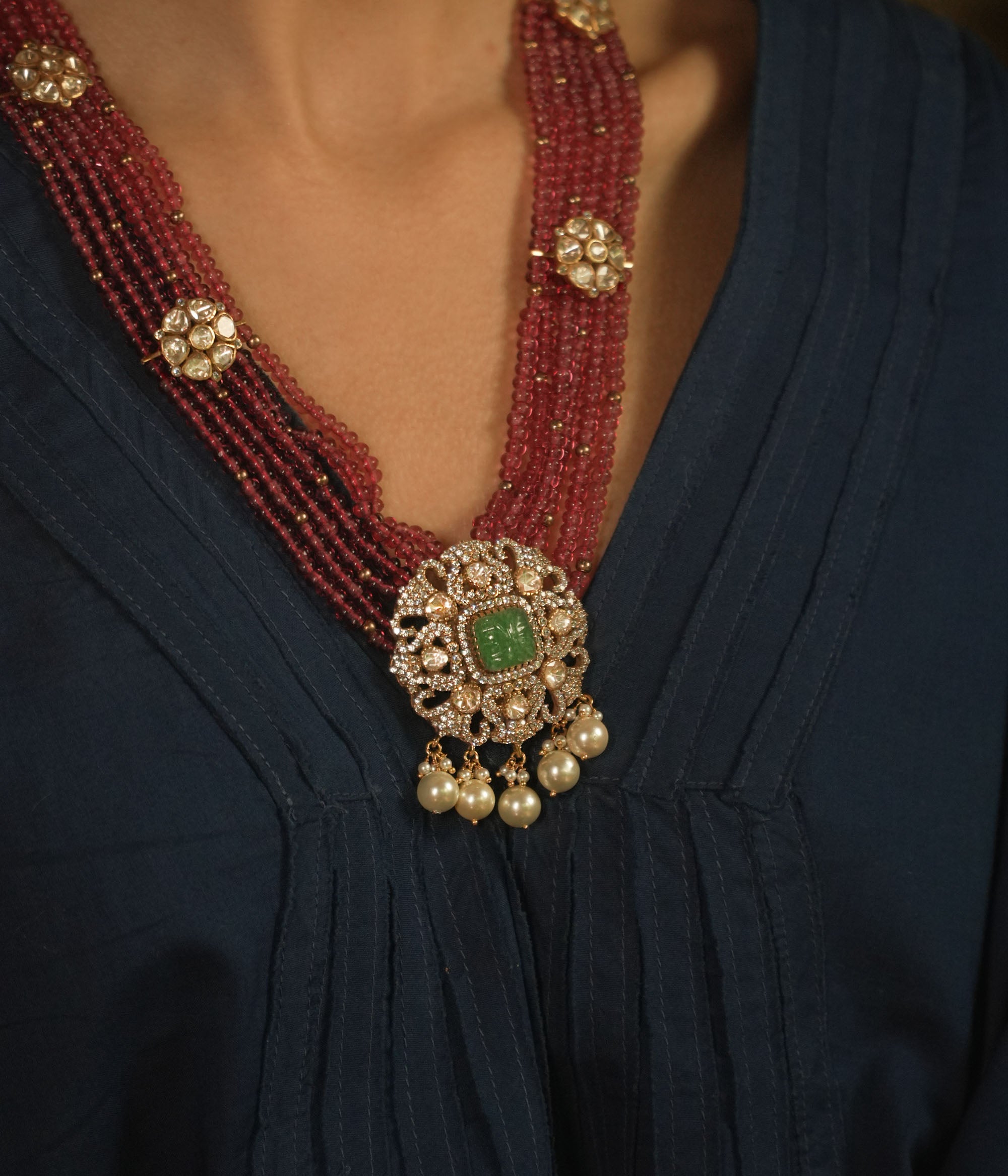 Cally Necklace - fantasy jewelry with elegance and charm, perfect for royal and magical moments.