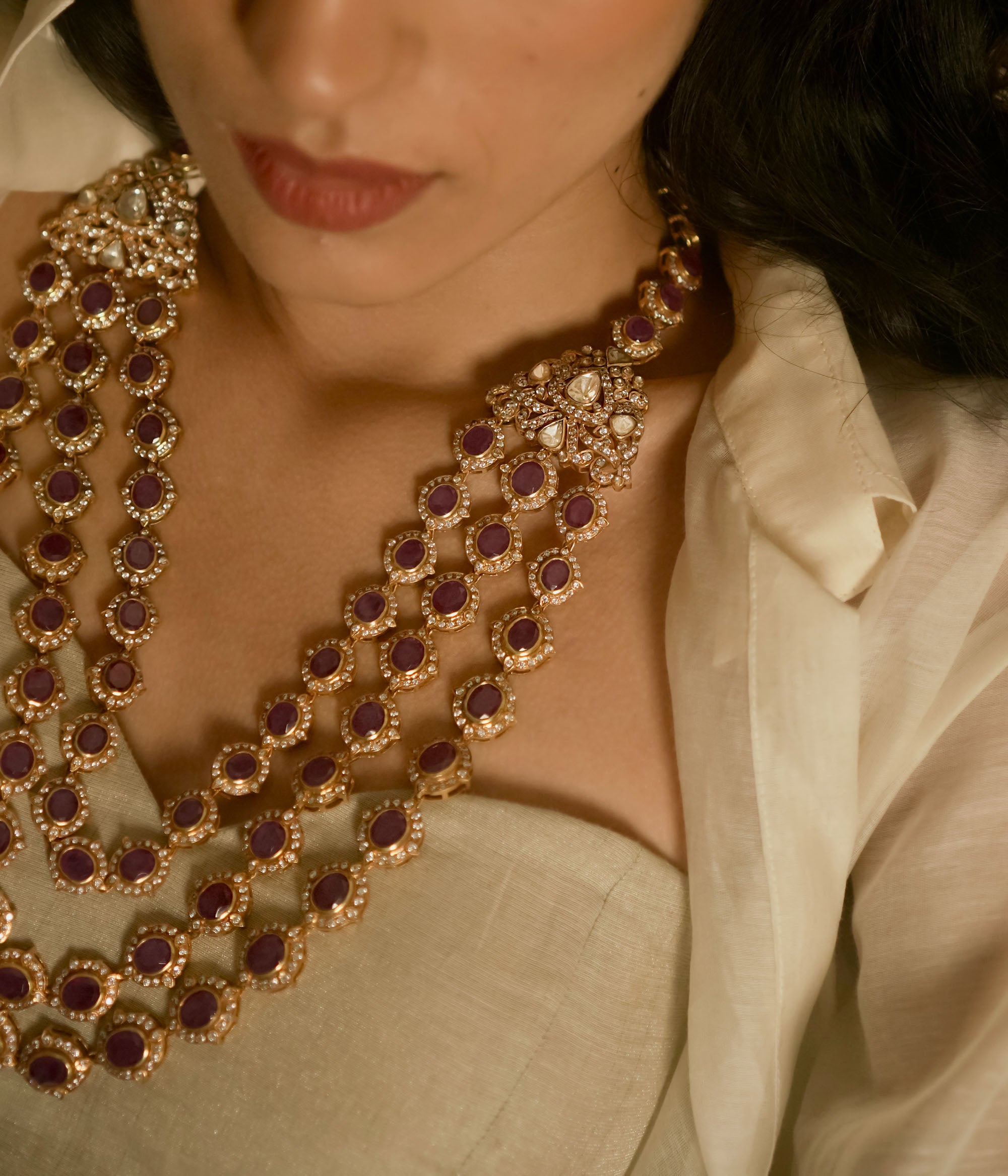 Helena Necklace - fantasy jewelry with elegance and charm, perfect for royal and magical moments.