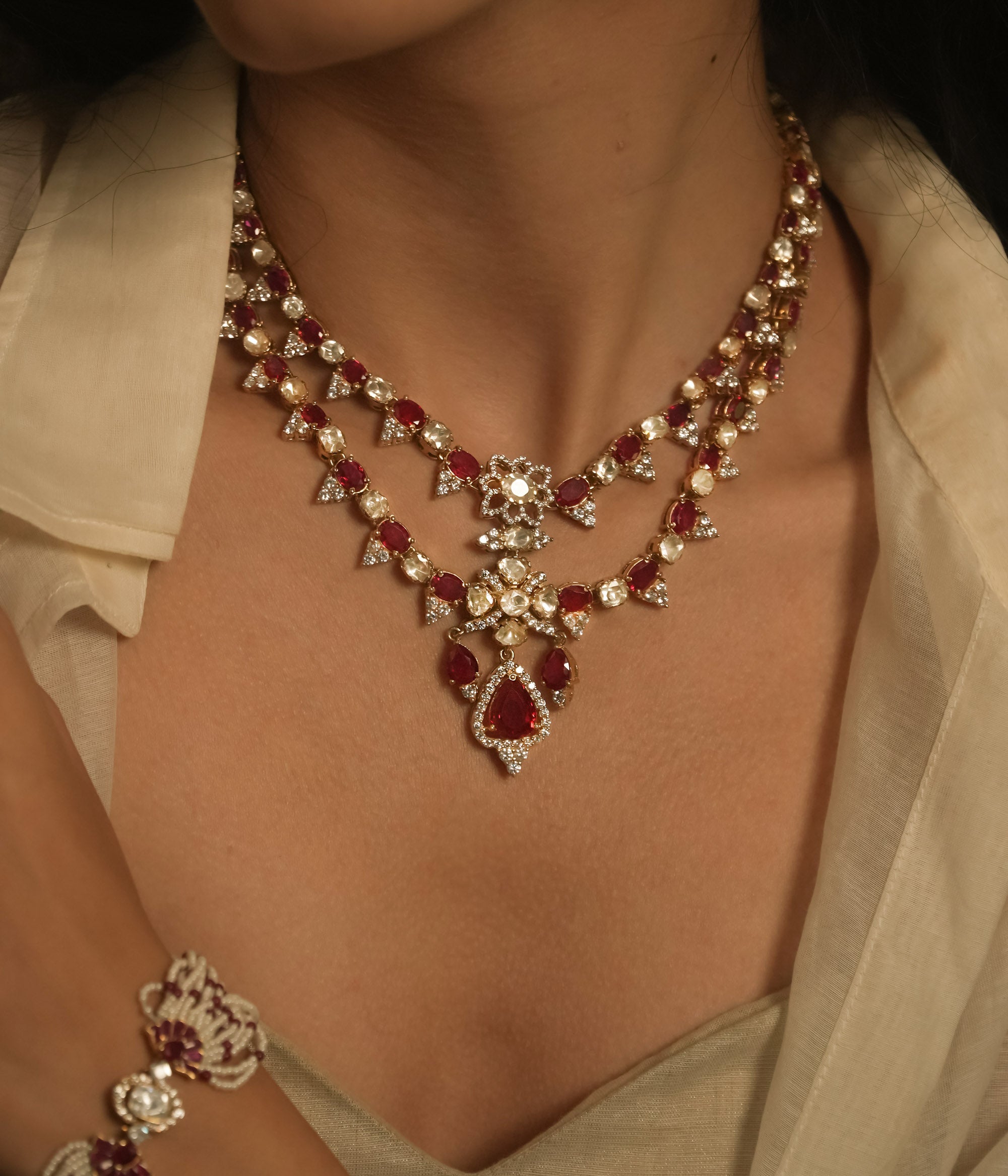 Ororo Necklace - fantasy jewelry with elegance and charm, perfect for royal and magical moments.