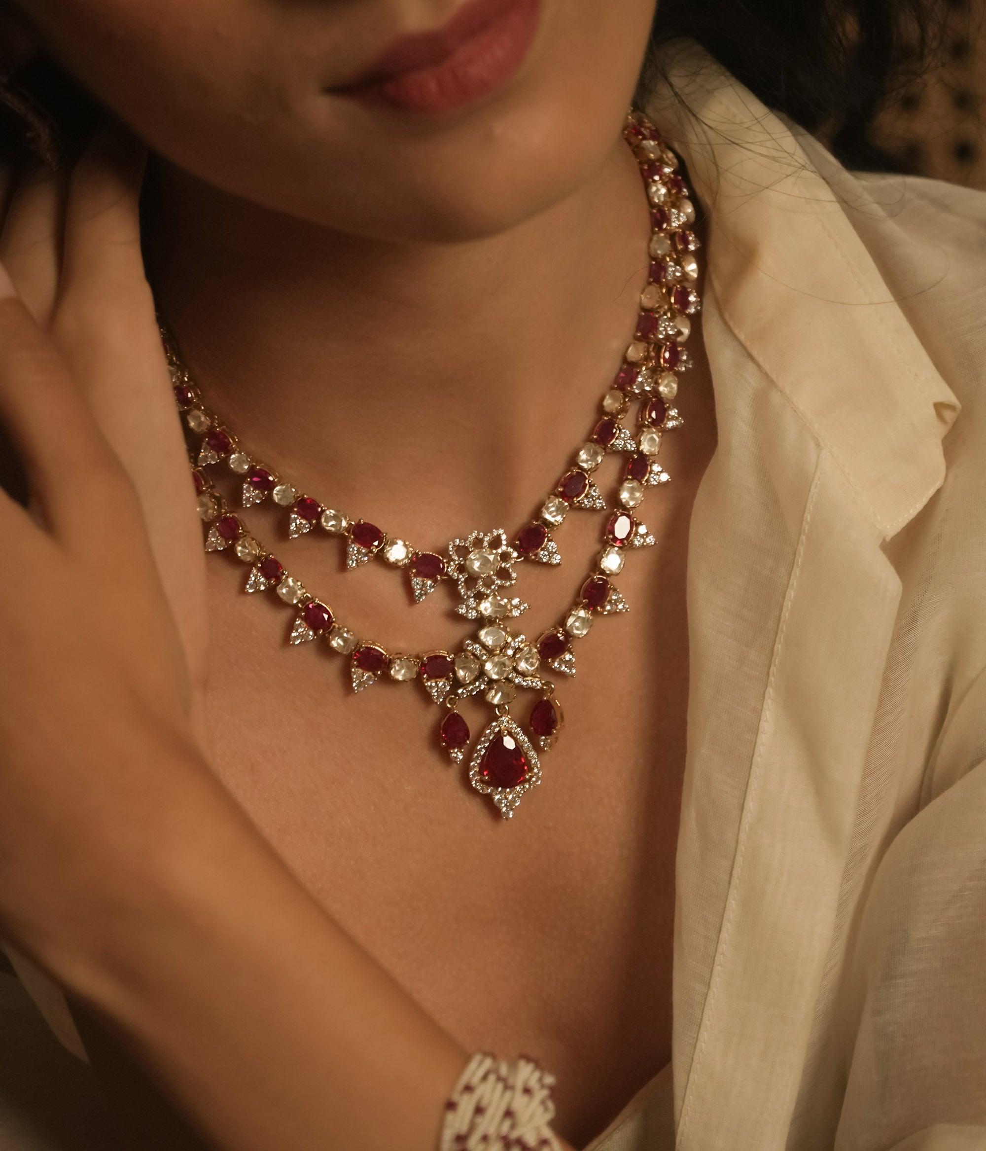 Ororo Necklace - fantasy jewelry with elegance and charm, perfect for royal and magical moments.