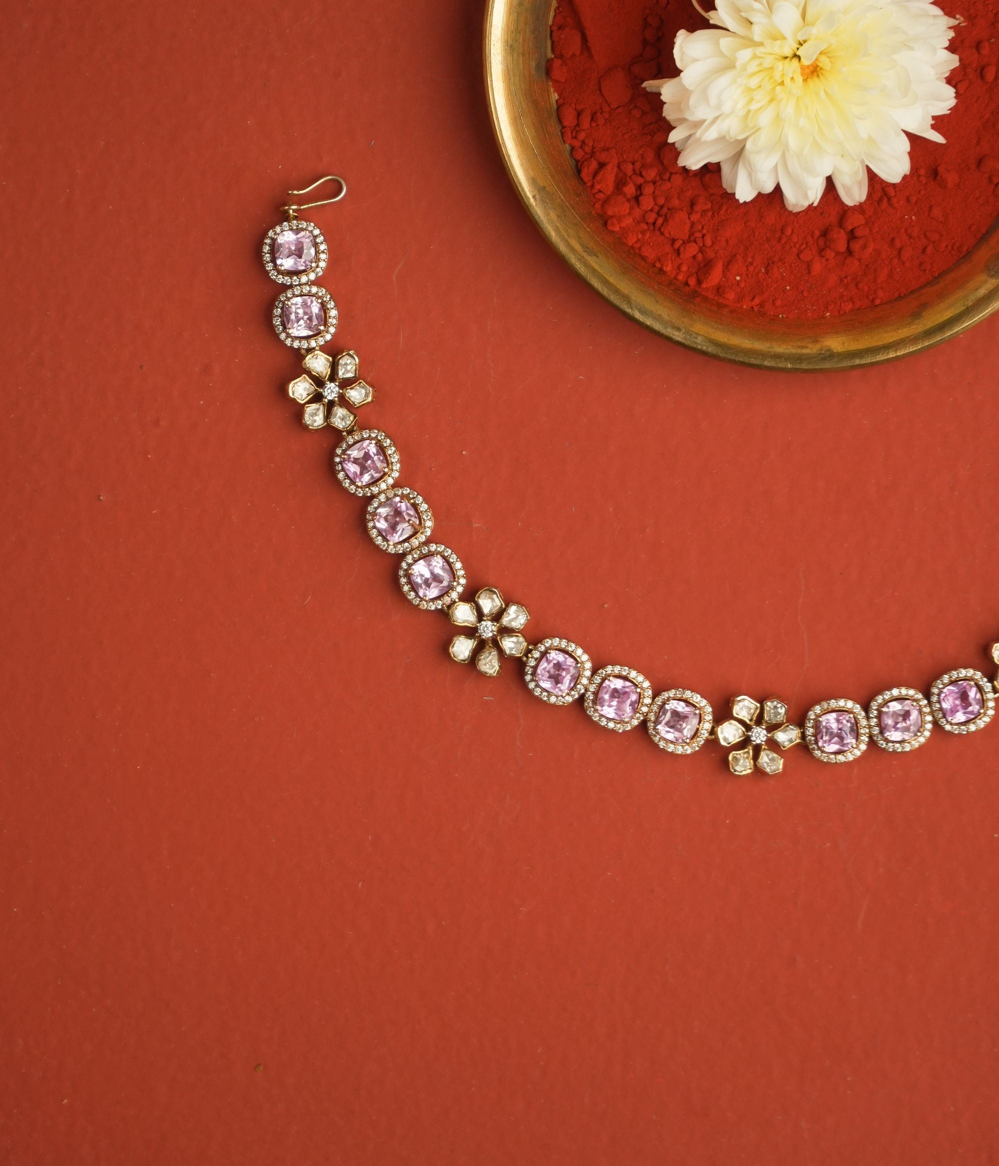 Lina necklace, 925 silver