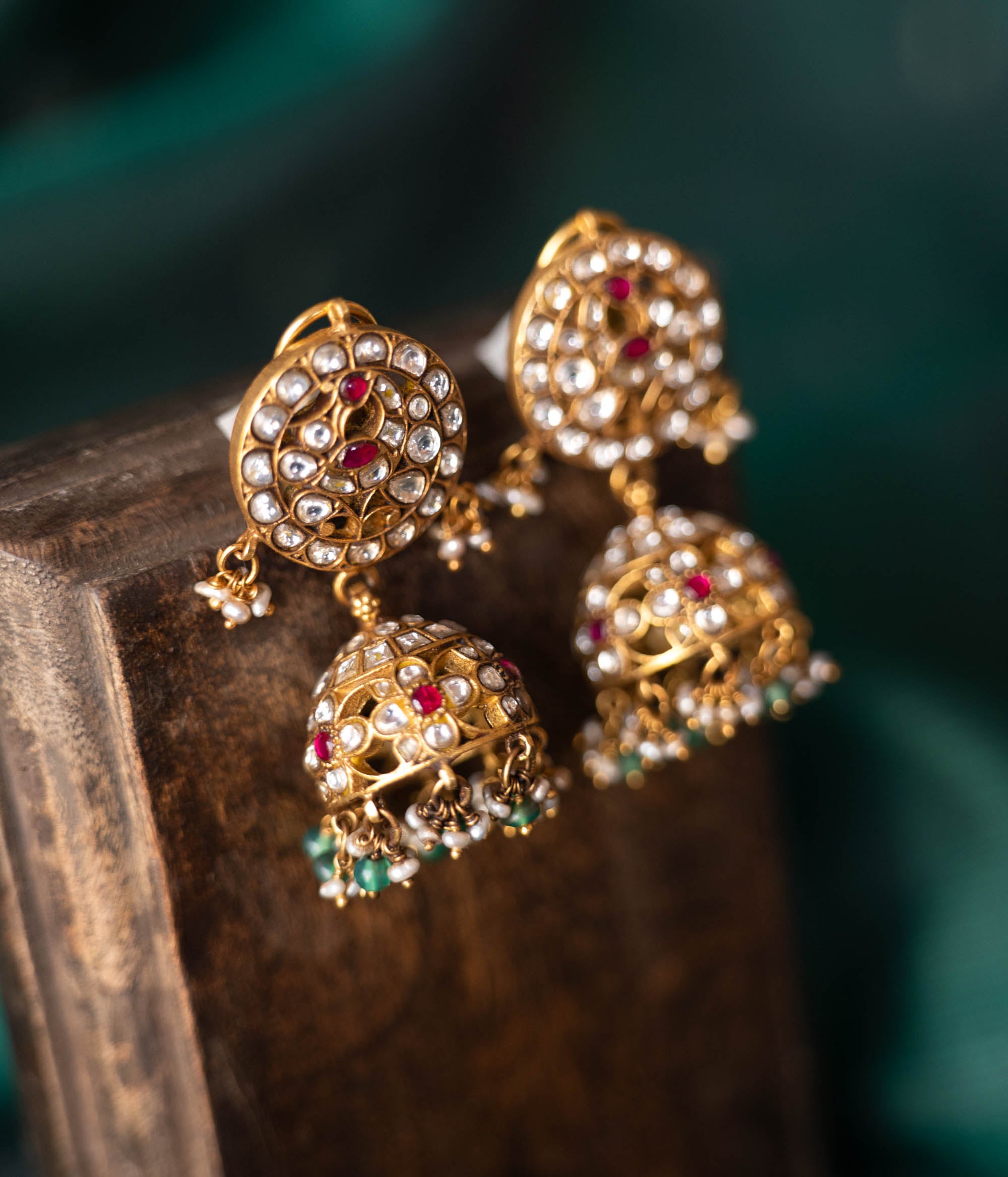 Traditional silver earrings for weddings – Vasira earrings collection