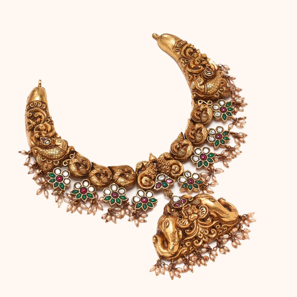 Vinayaka Temple Necklace