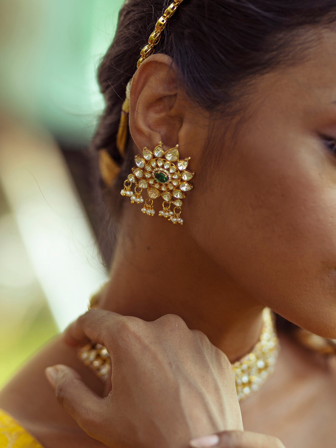 Para Moissonite Earrings