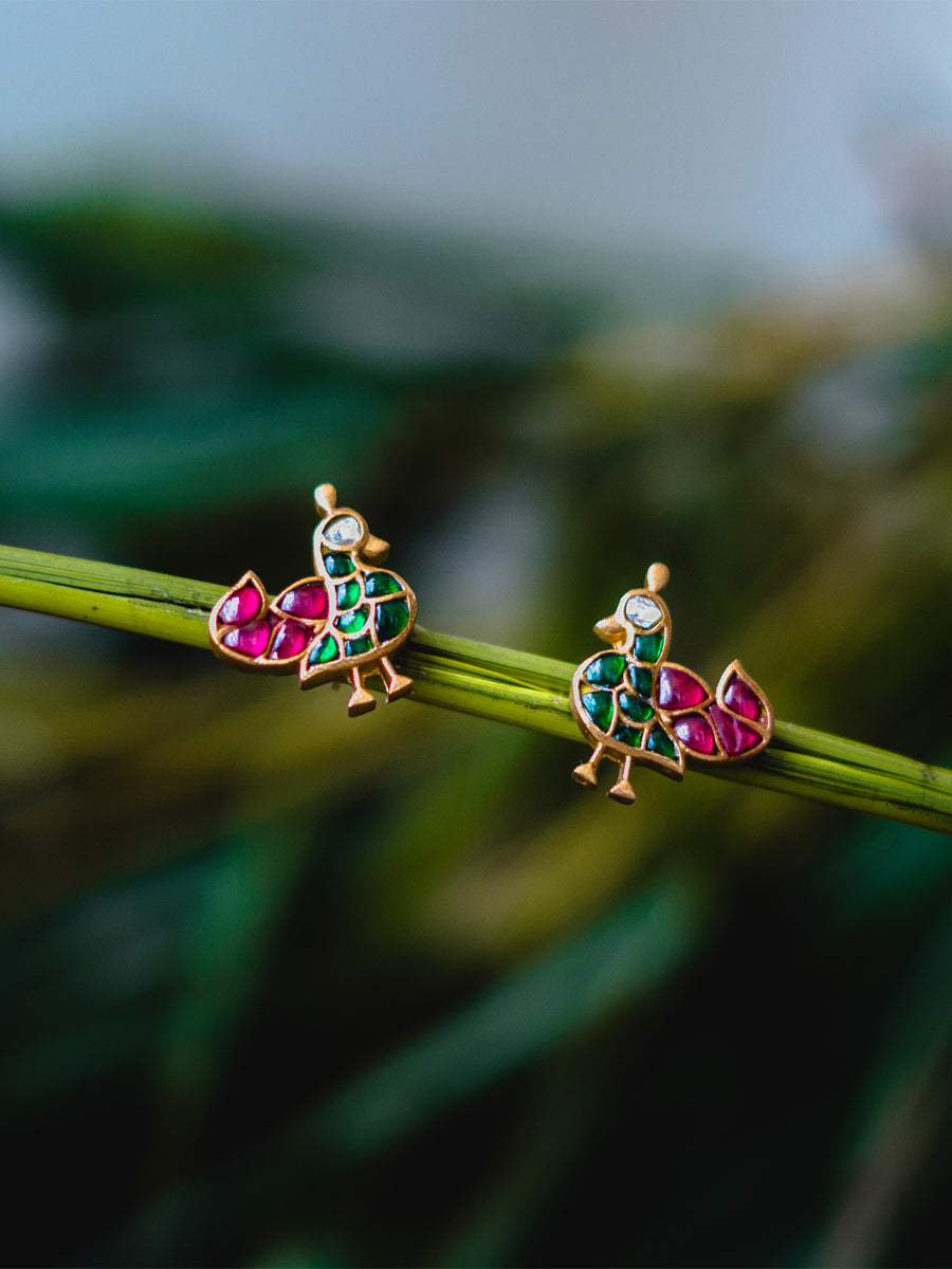 PEACOCK EARRINGS