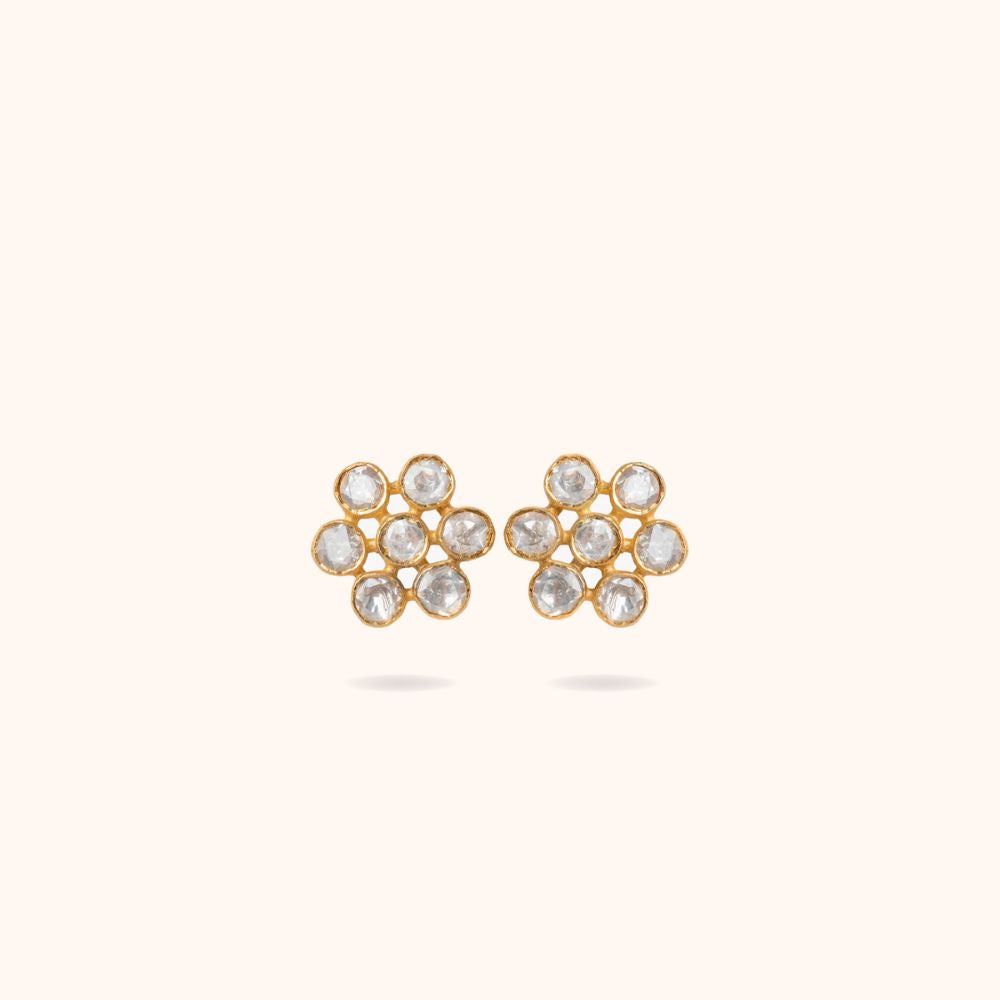 Veechi Classic Flower Earrings