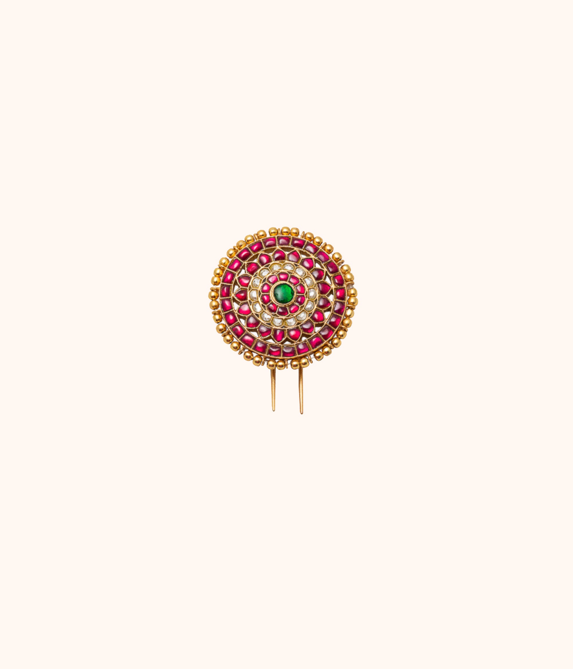 Suriyan Kundan Hair Pin