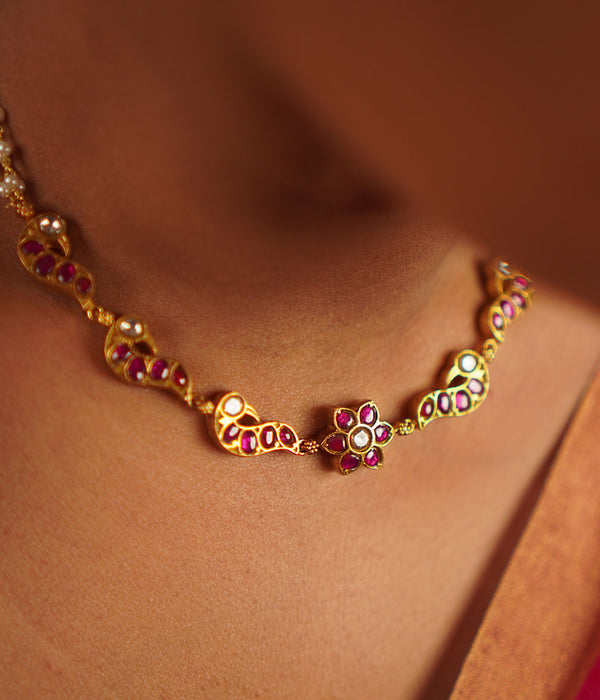Chandramallika necklace