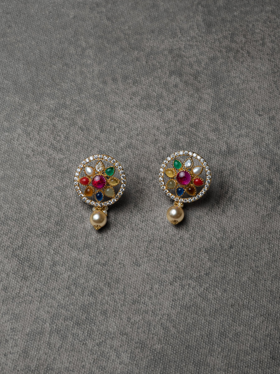 Raya Navaratna Earrings