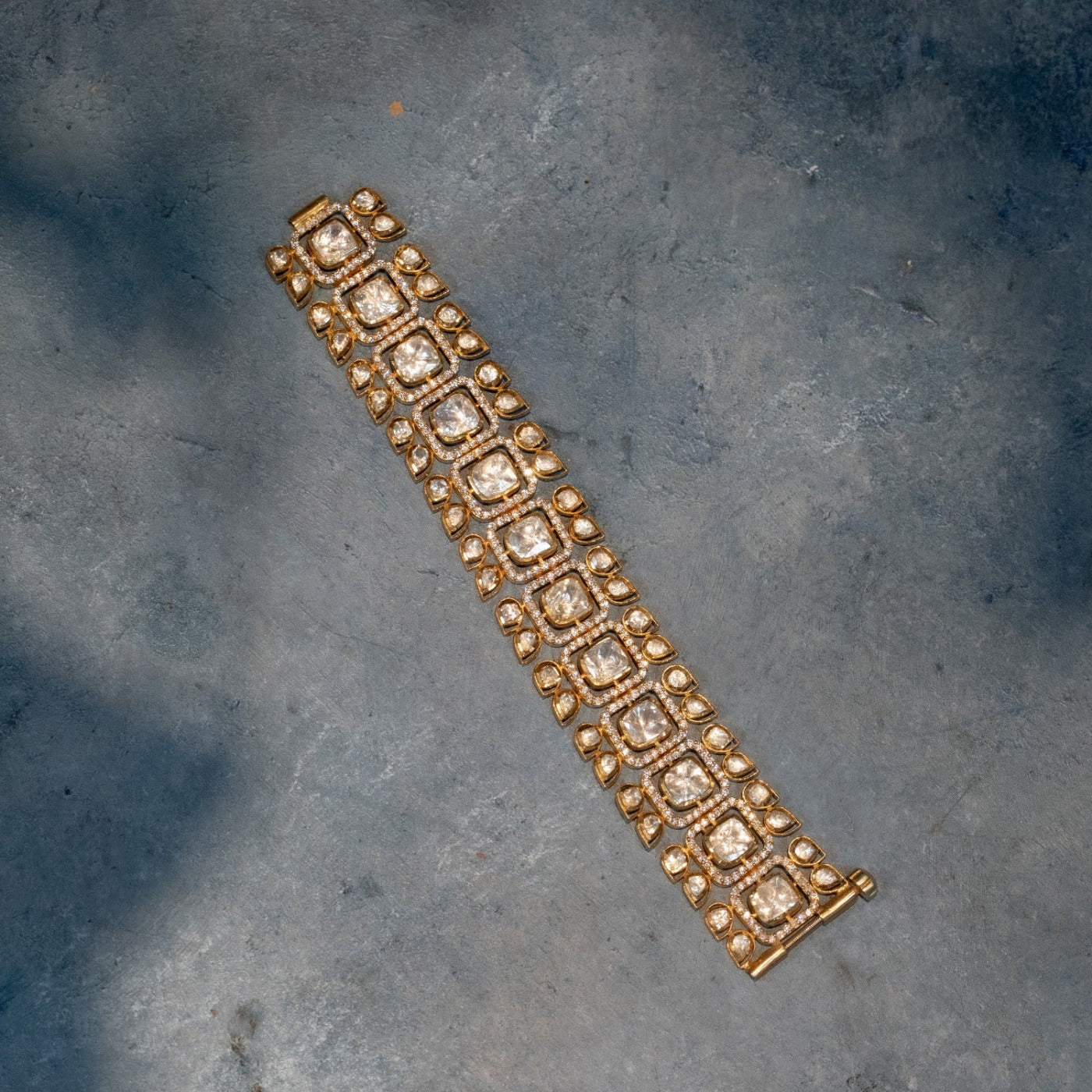 Chandra Polki Bracelet