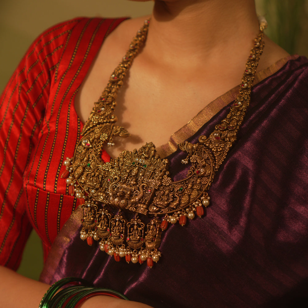 Divine protectors rise in golden grace — where goddesses, guardians, and temple tales unite in celestial rhythm.