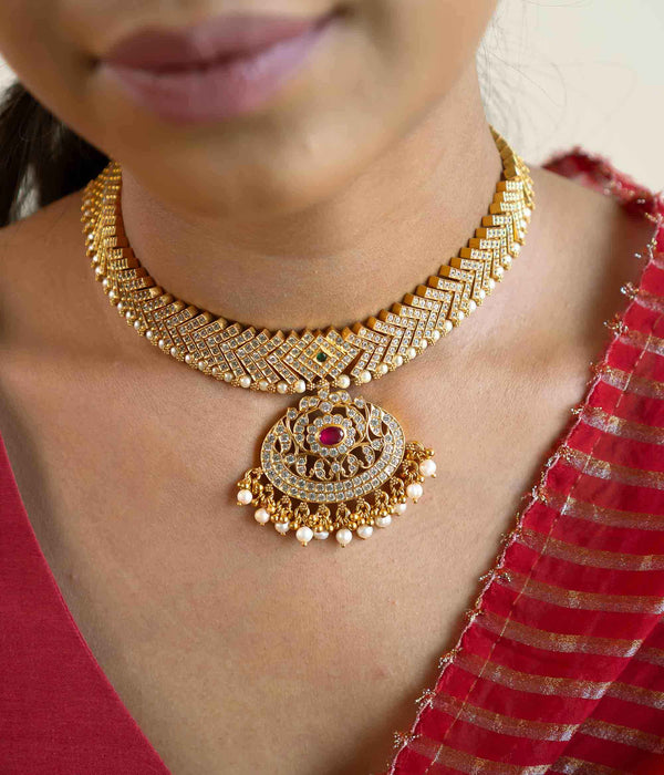 Tanjore Necklace