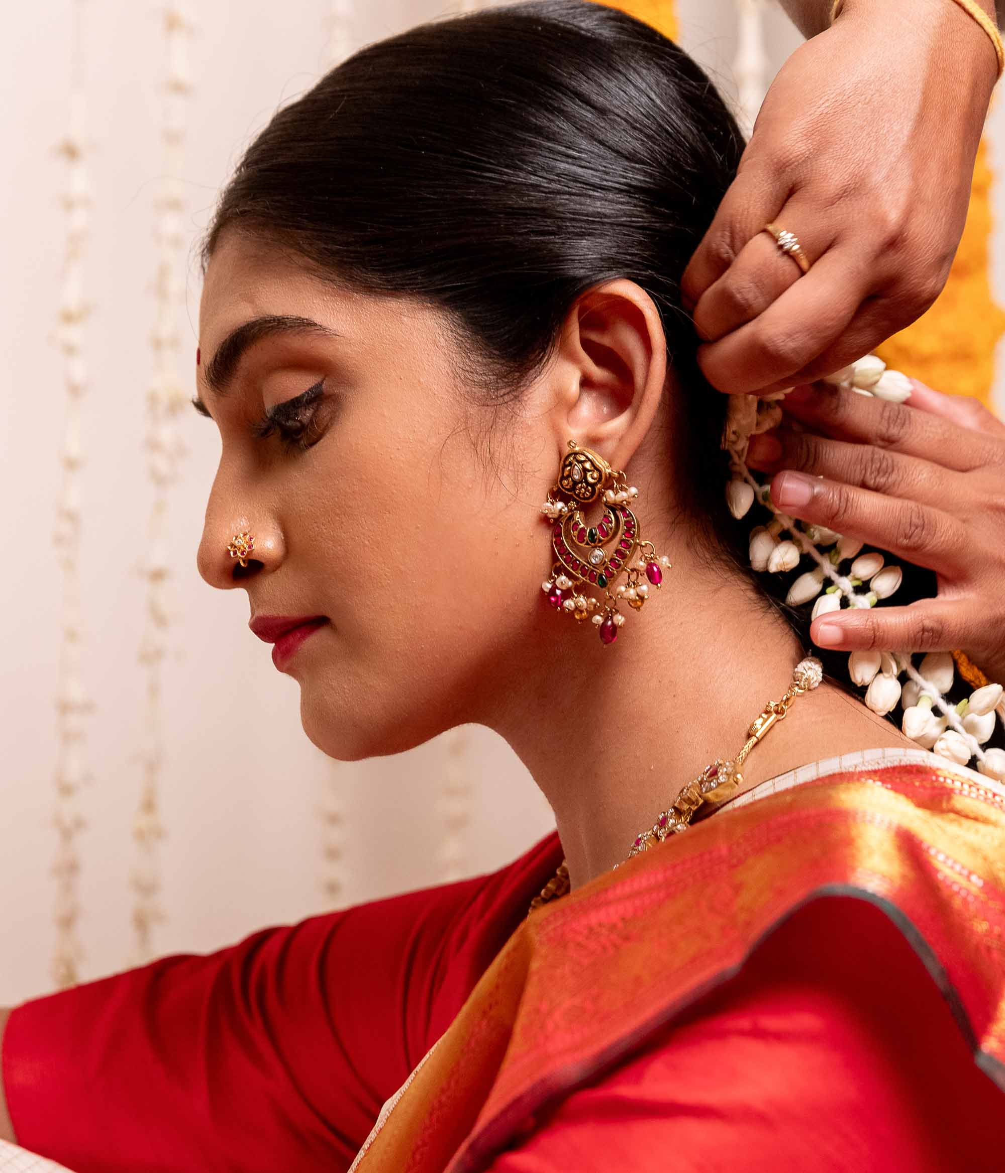 Chaithra Kundan Earring