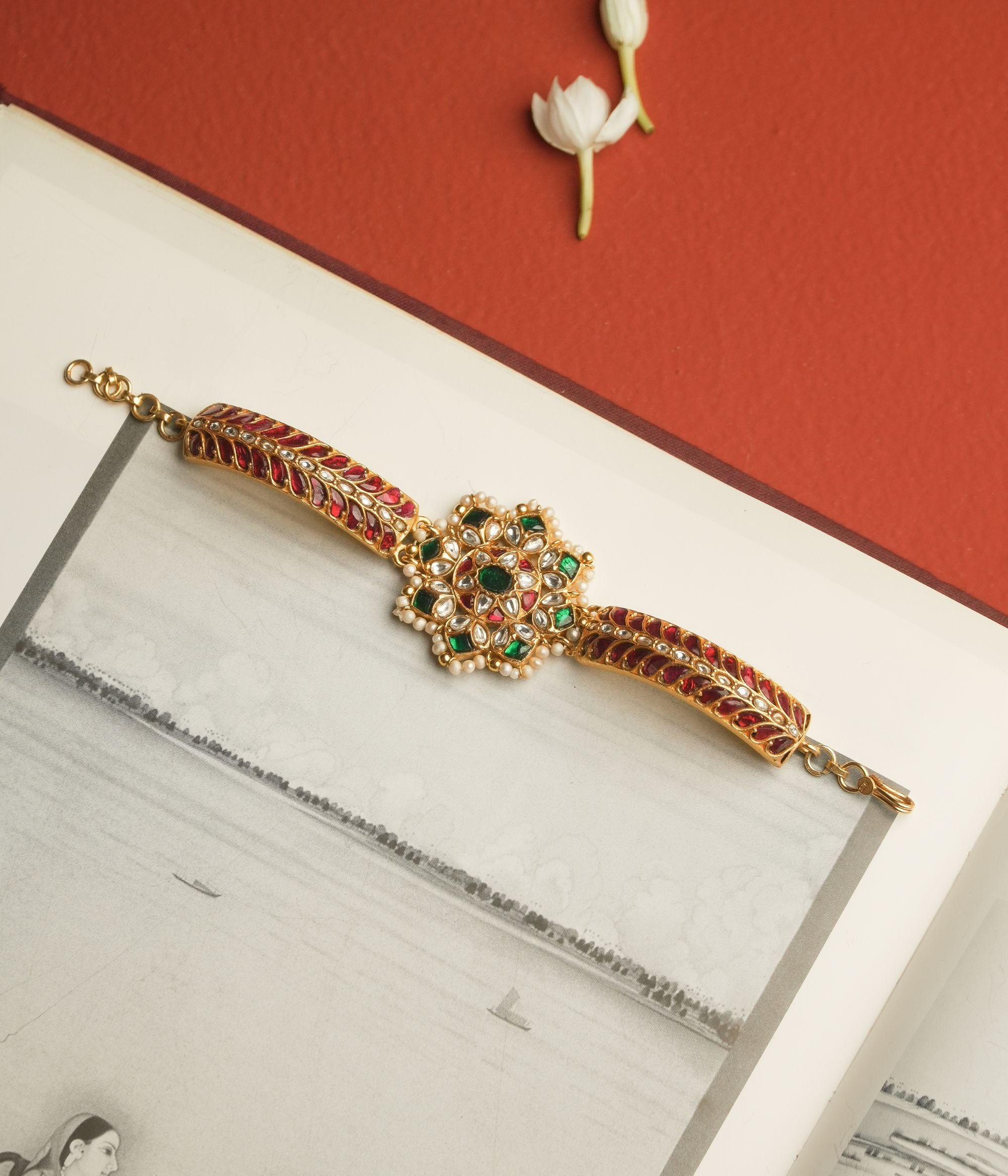 Uzma Bracelet, 925 silver