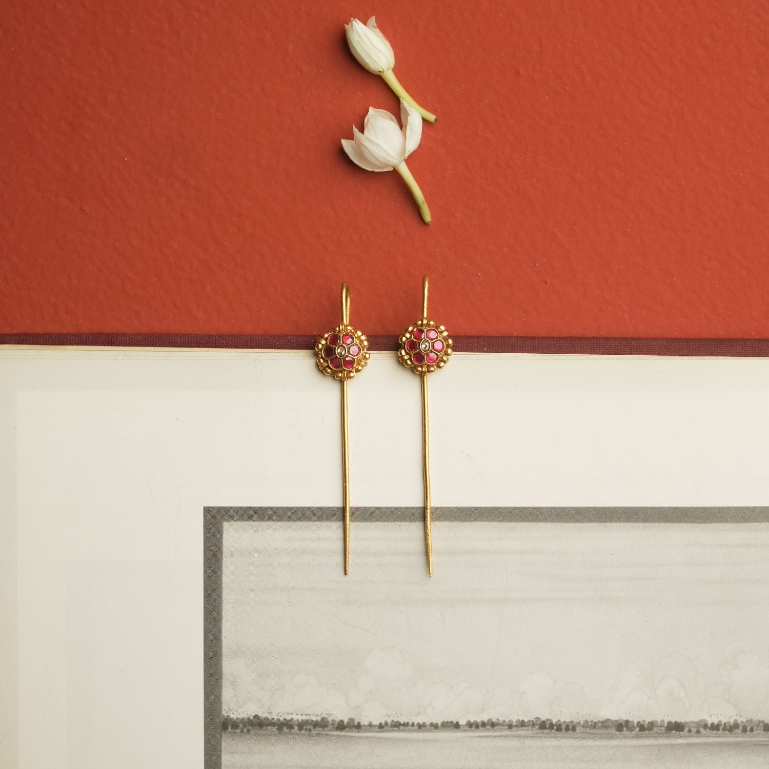 Ramya ear cuff, 925 silver