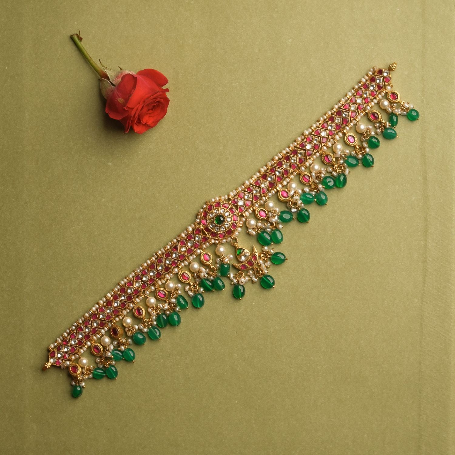 Nupur necklace, 925 silver