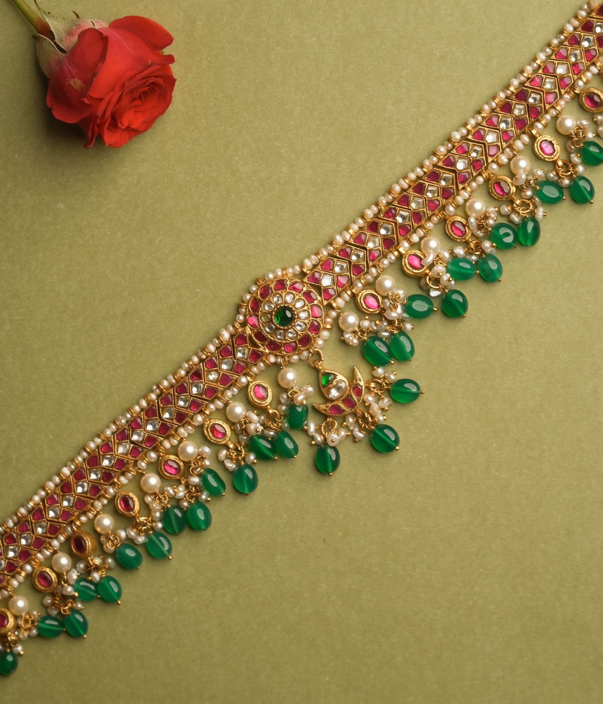 Nupur necklace, 925 silver