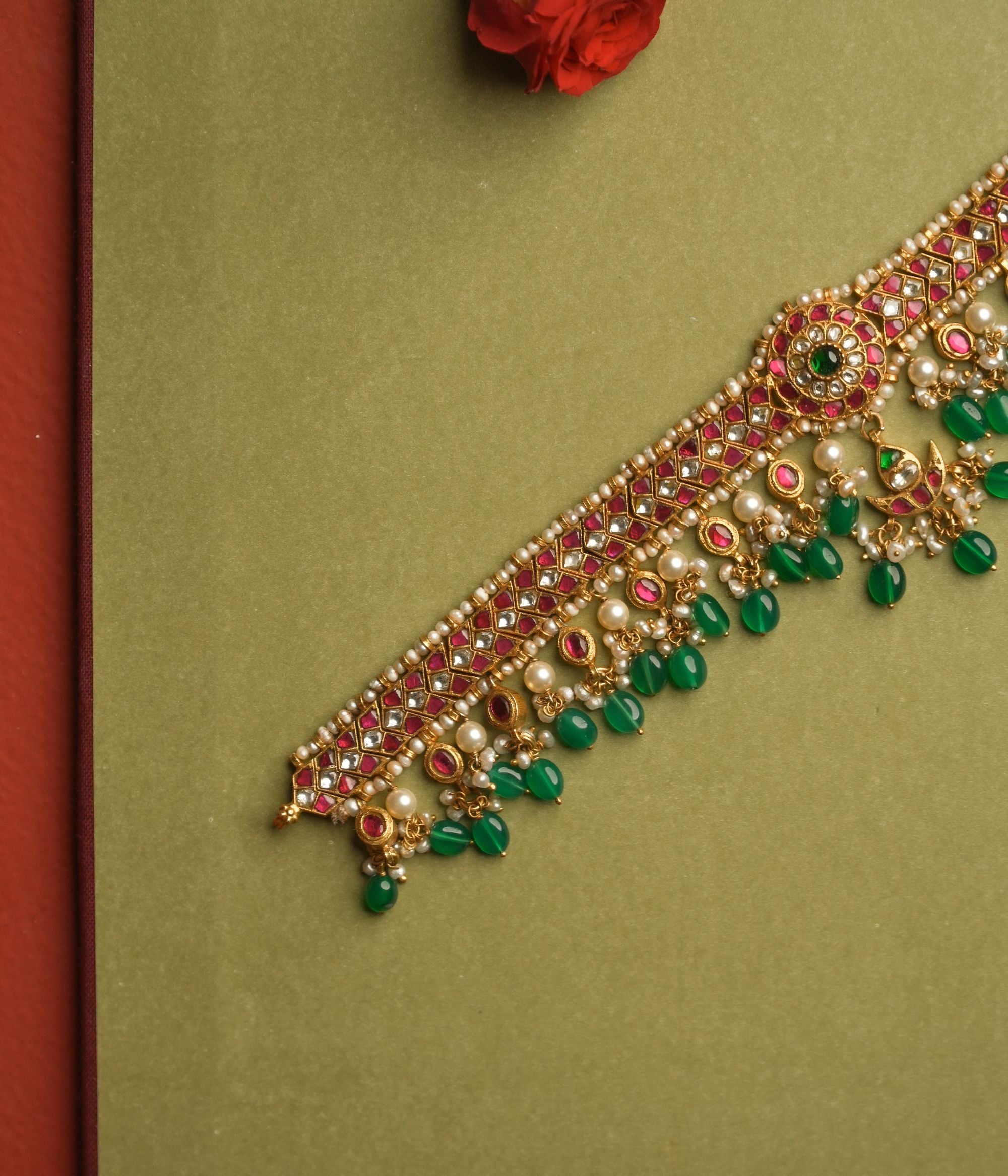 Nupur necklace, 925 silver